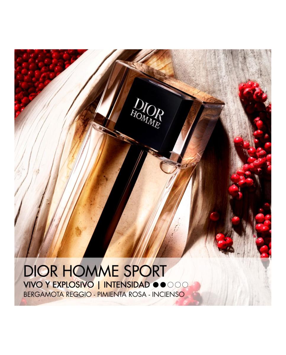Dior Homme Sport Eau de toilette para hombre - notas frescas, amaderadas y especiadas - 75 ml 3