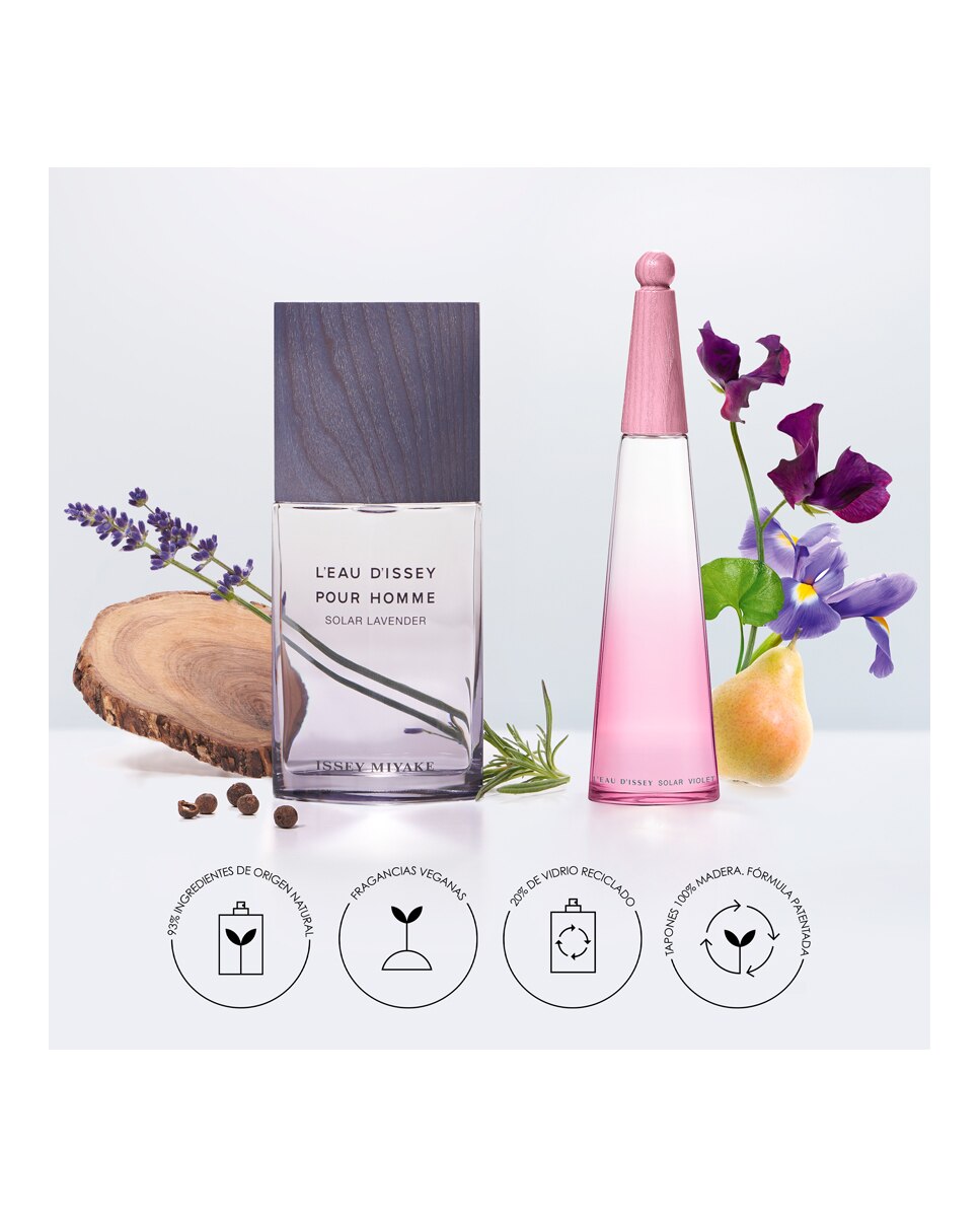 Imagen 8 de Eau de Toilette Intense L'Eau d'Issey Solar Lavender pour Homme Issey Miyake - 50 ml