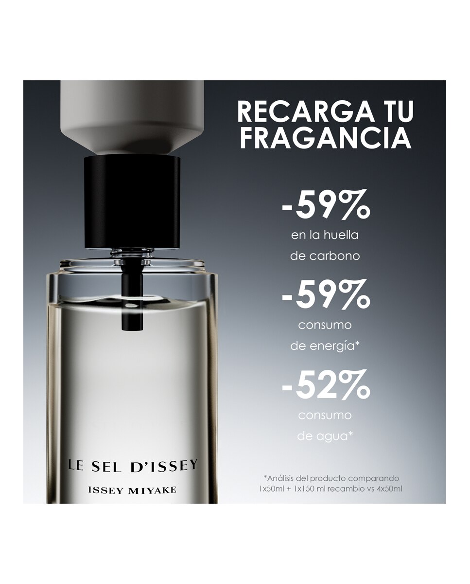 Recarga Eau de Toilette Le Sel D'Issey 150 ml Issey Miyake - 150 ml 5