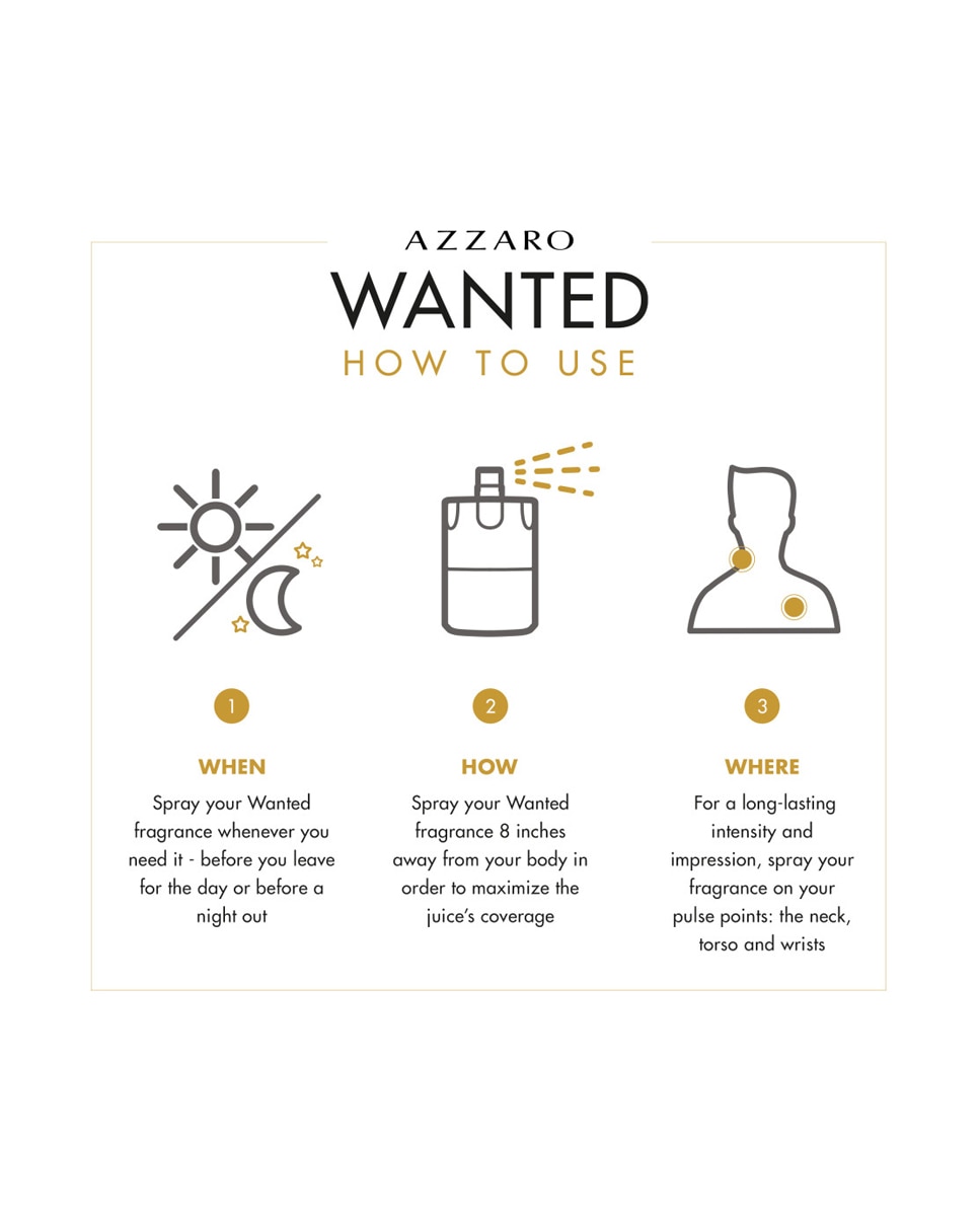 Eau de Parfum Azzaro Wanted by night Azzaro - 100 ml 6