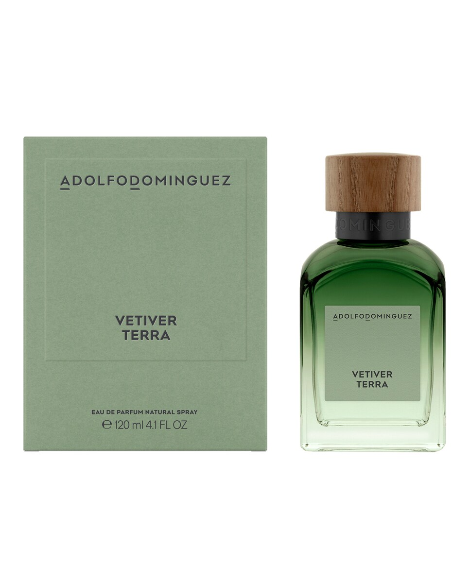 Eau de Parfum Vetiver Terra 120 ml Adolfo Dominguez 2