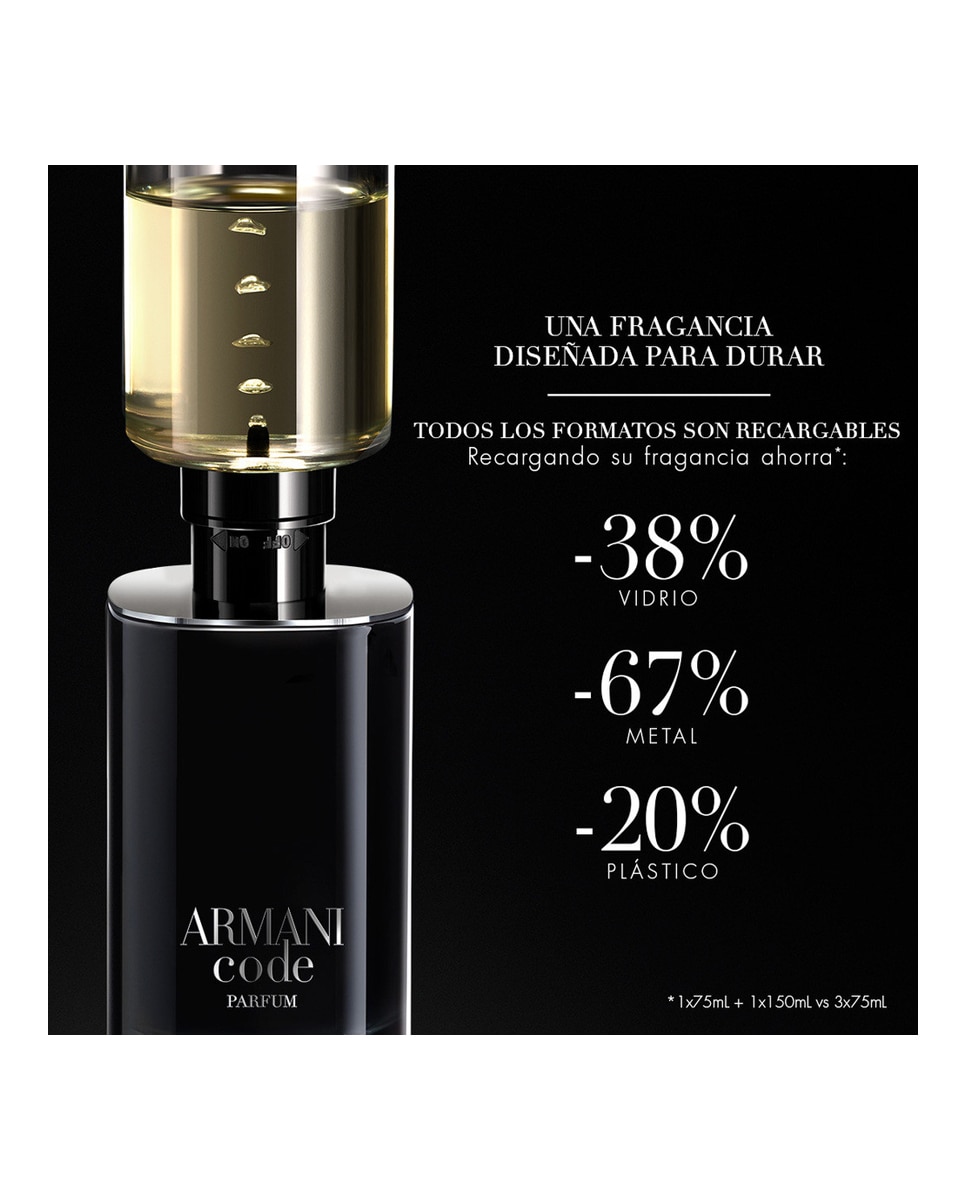 Recarga Armani Code Le parfum Giorgio Armani - 150 ml 3
