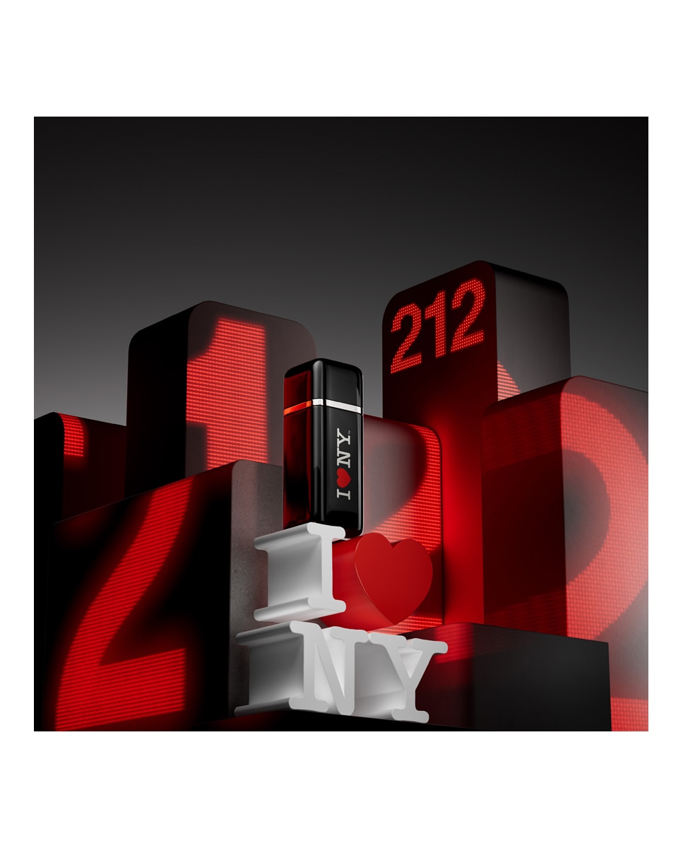 Eau de Parfum 212 VIP Black I Love 100 ml Carolina Herrera - 100 ml 5