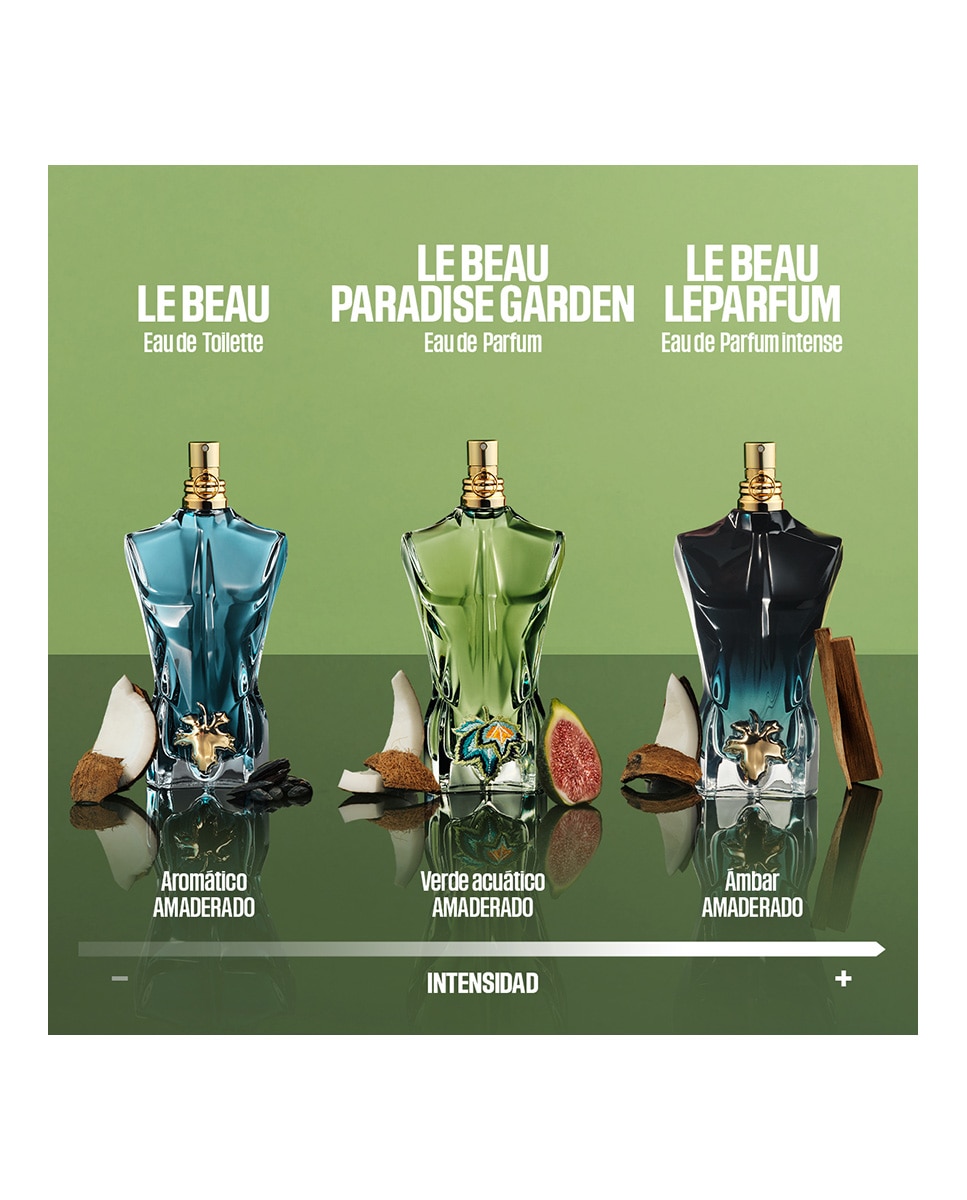 Eau de Parfum masculino Le Beau Paradise Garden Jean Paul Gaultier - 75 ml 4