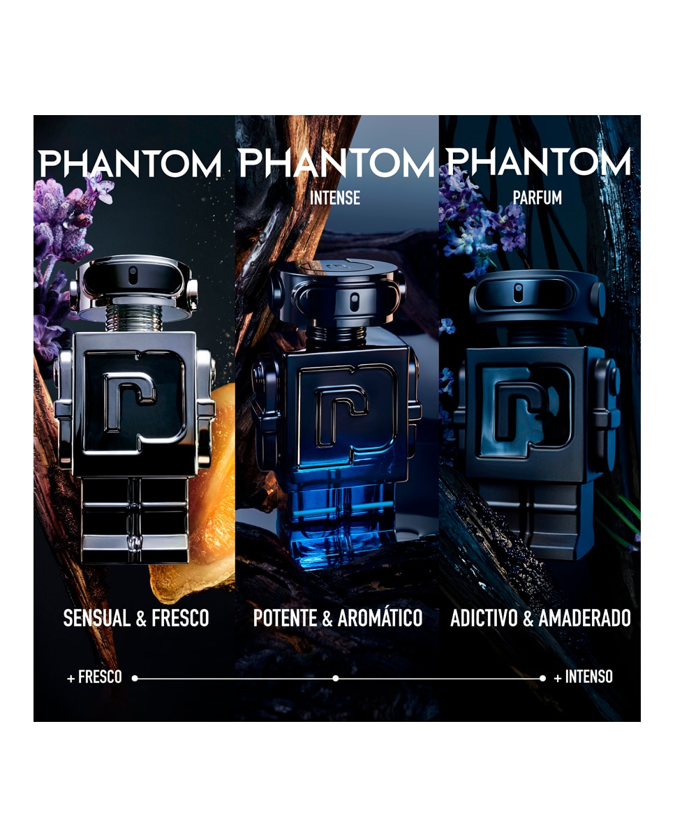 Recarga Eau de Parfum Phantom Intense 200 ml Rabanne - 200 ml 4