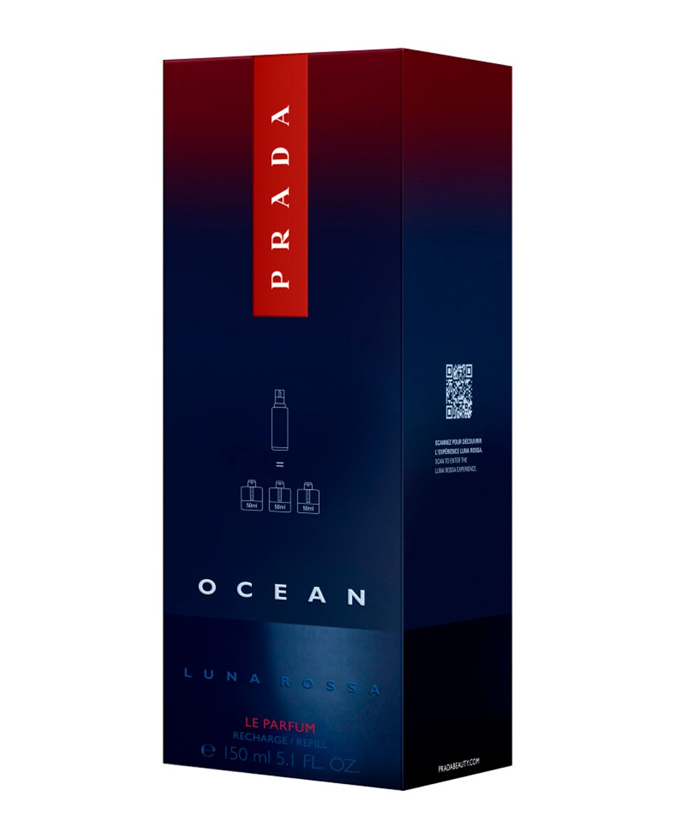 Eau de Parfum Recarga Luna Rossa Ocean Le Parfum 150 ml Prada 2