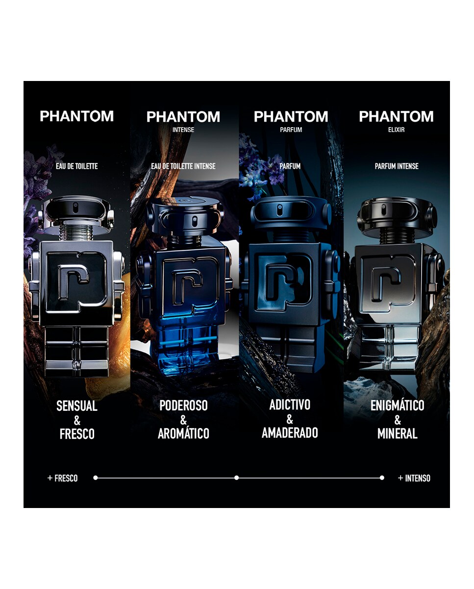 Recarga Eau Parfum Intense Phantom Elixir Parfum Intense  200 ml Rabanne 4