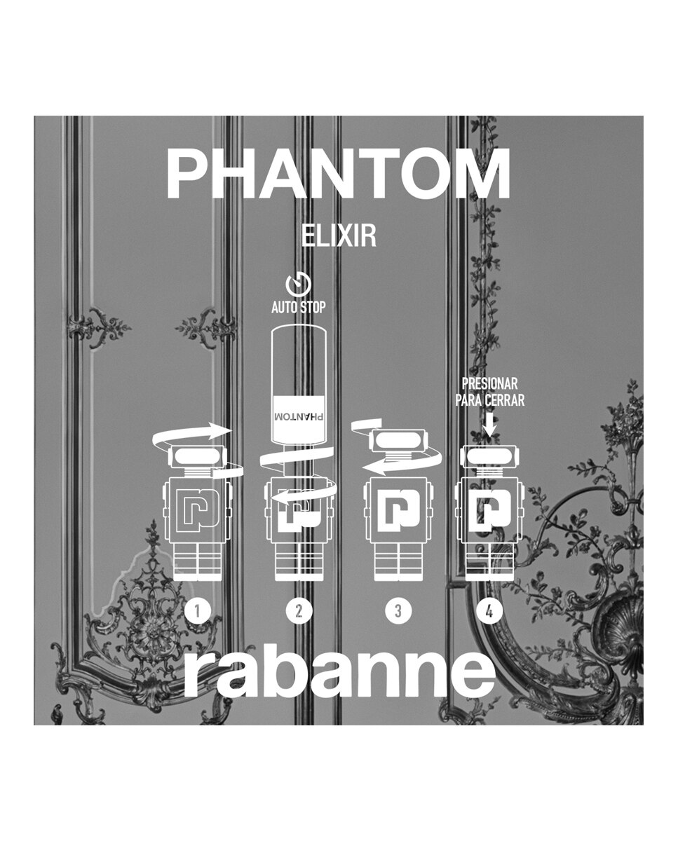 Recarga Eau Parfum Intense Phantom Elixir Parfum Intense 200 ml Rabanne - 200 ml 7
