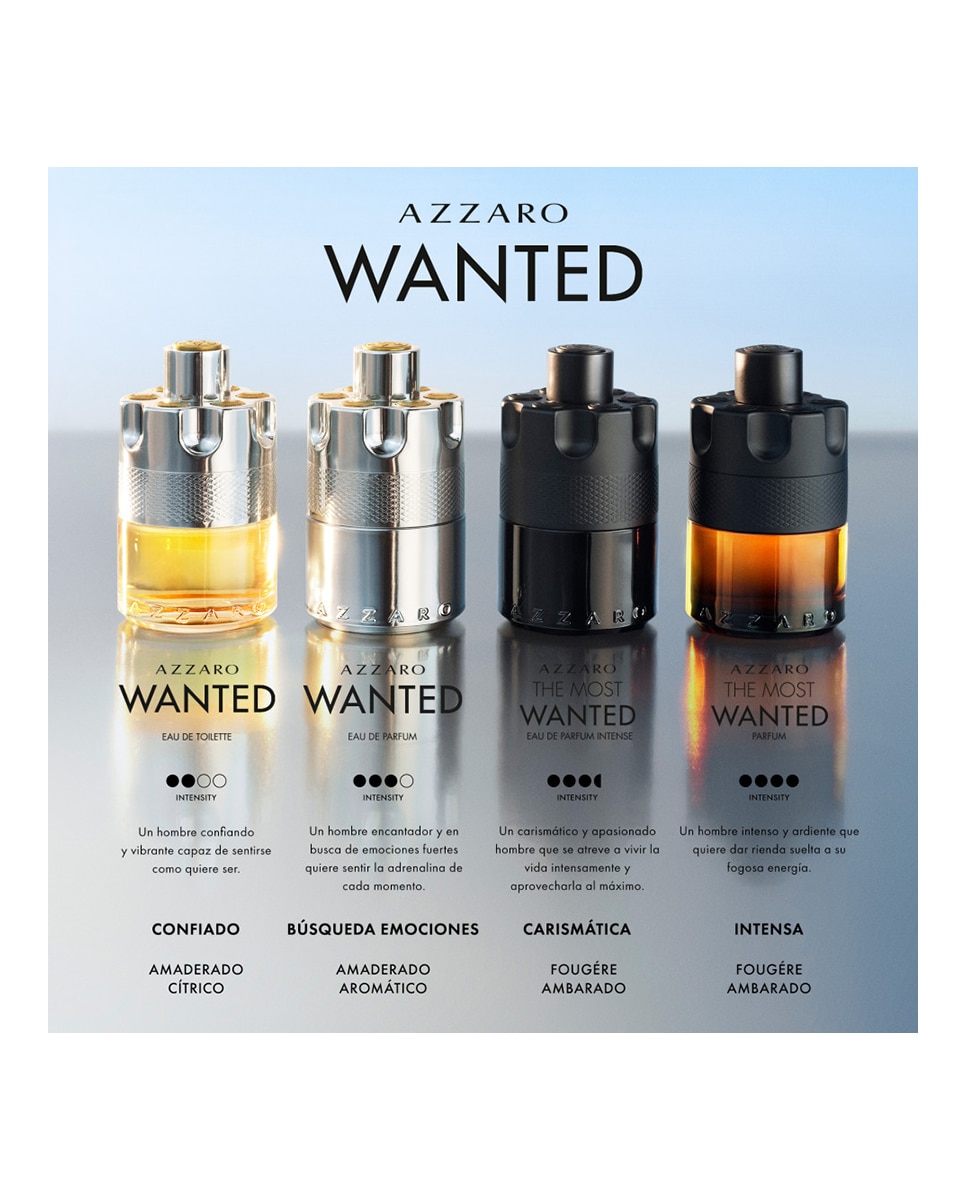 Eau de Parfum Intense The Most Wanted Azzaro - 100 ml 5