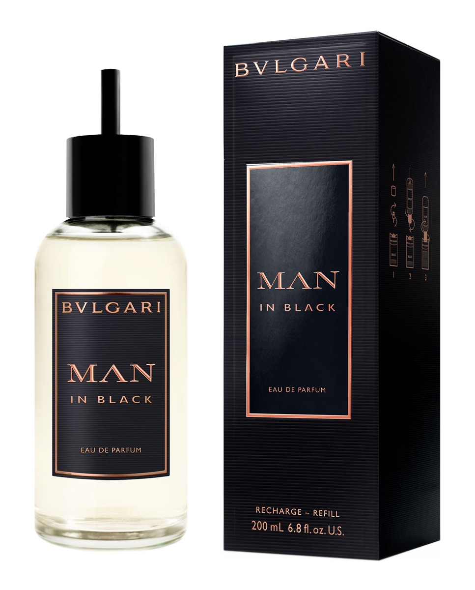 Recarga Eau de Parfum Man In Black Bvlgari 200 ml · El Corte Inglés