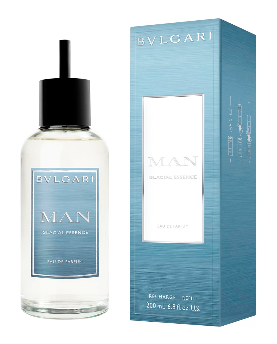 Imagen 3 de Recarga Eau de Parfum Man Glacial Essence 200 ml Bvlgari - 200 ml