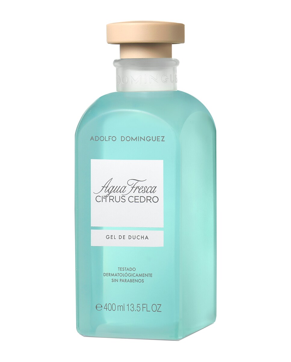 Gel de ducha Agua Fresca Citrus Cedro 400 ml Adolfo Dominguez 1