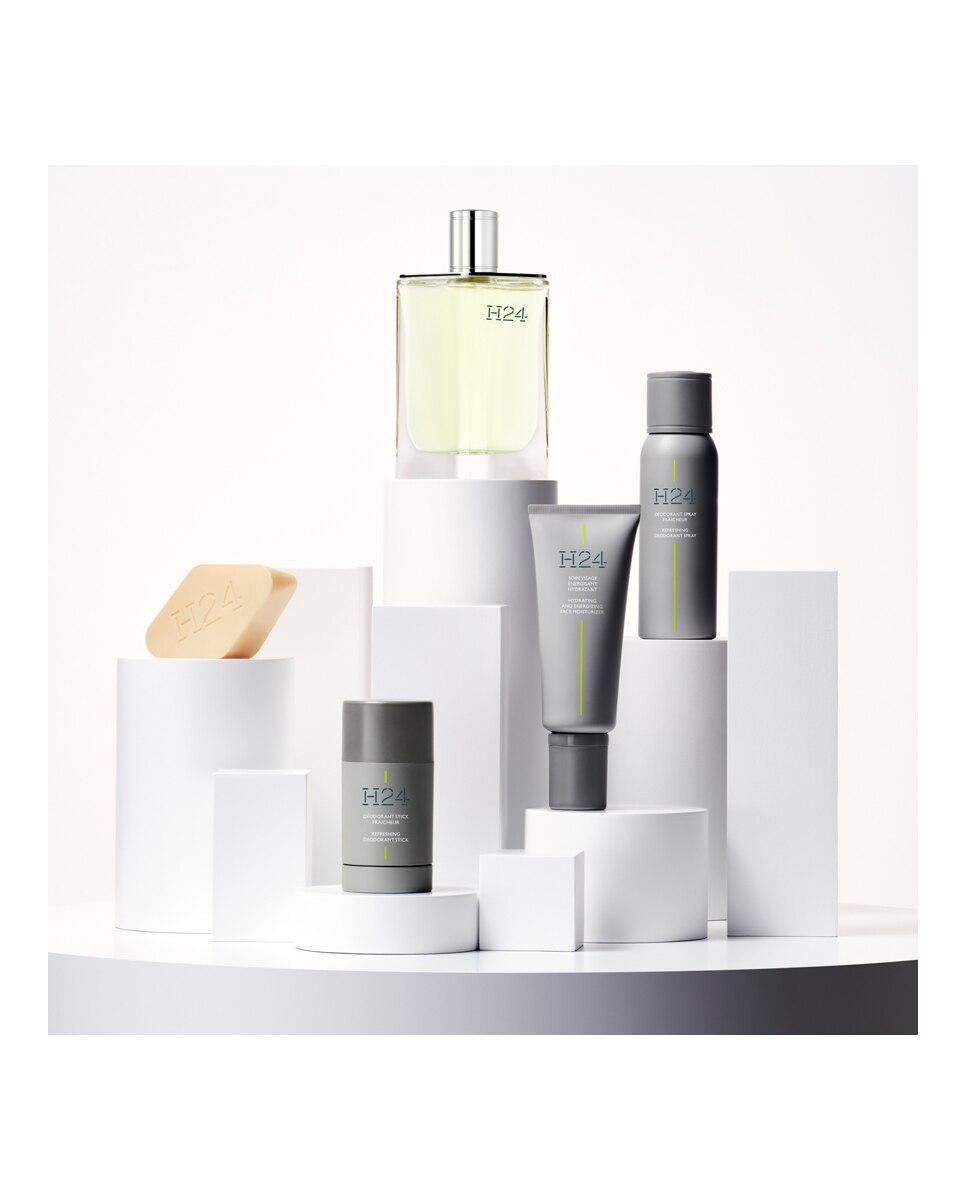 Jabón perfumado para rostro, cuerpo y cabello H24 Hermès - 100 g 3