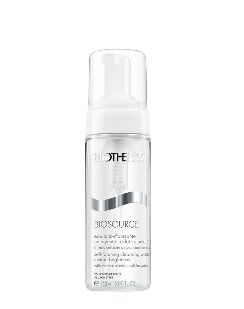 Imagen 1 de Agua micelar en espuma Biosource Biotherm - 150 ml