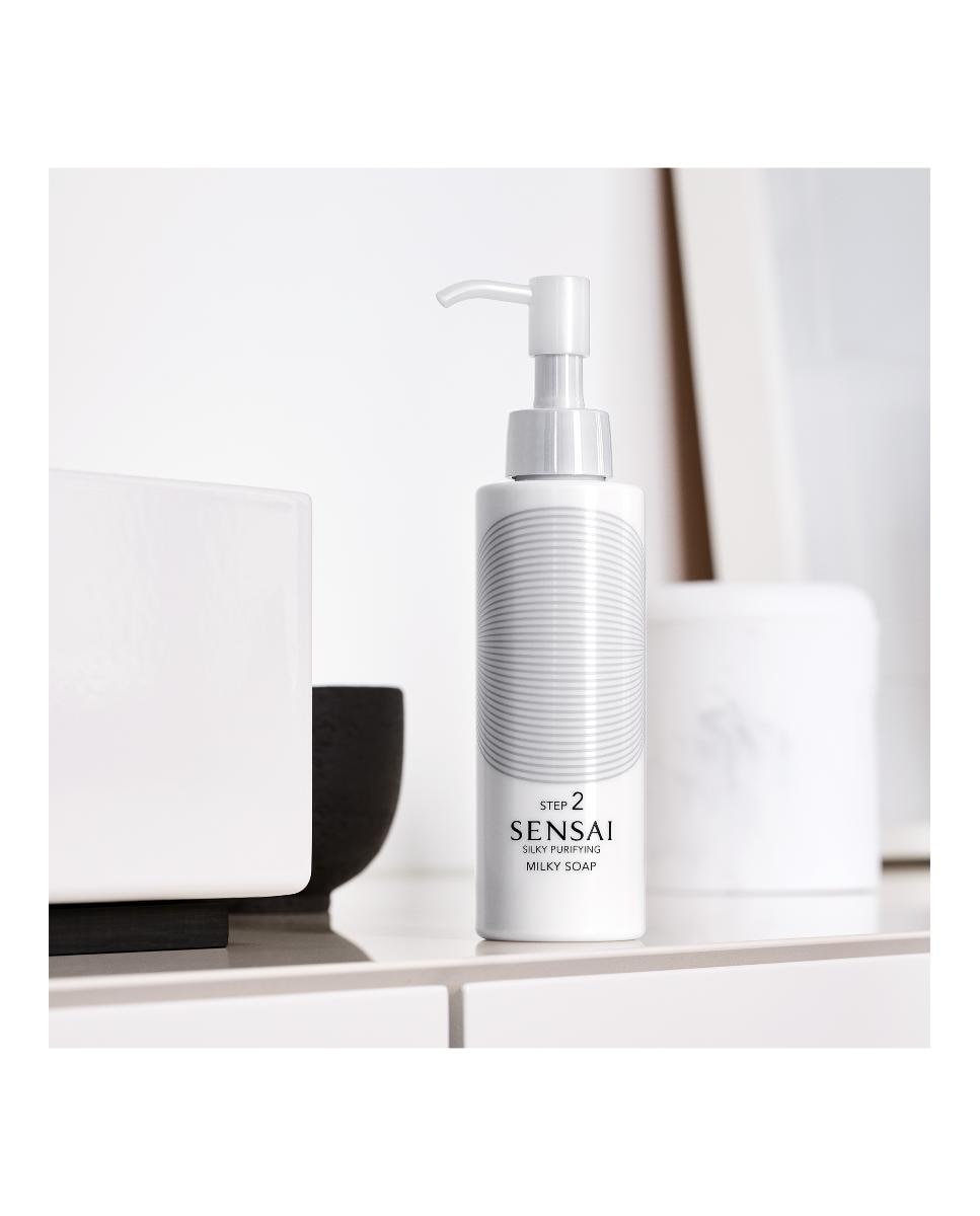 Jabón facial Silky Purifying Milky Soap Sensai - 150 ml 4