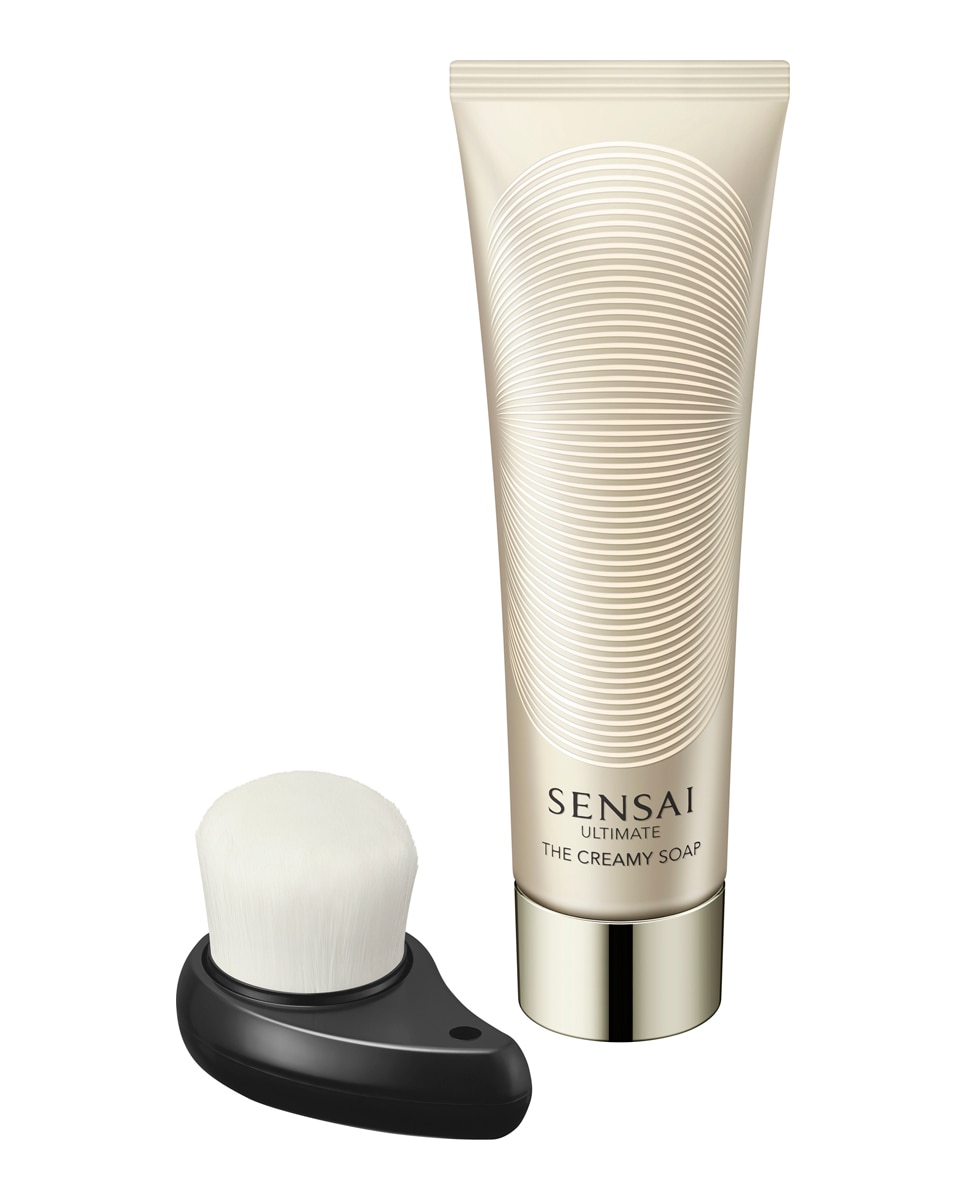 SENSAI THE CREAMY SOAP 125ml 2個セットブラシ付き Espuma Limpiadora Ultimate The Creamy Soap Sensai 125 ml · El