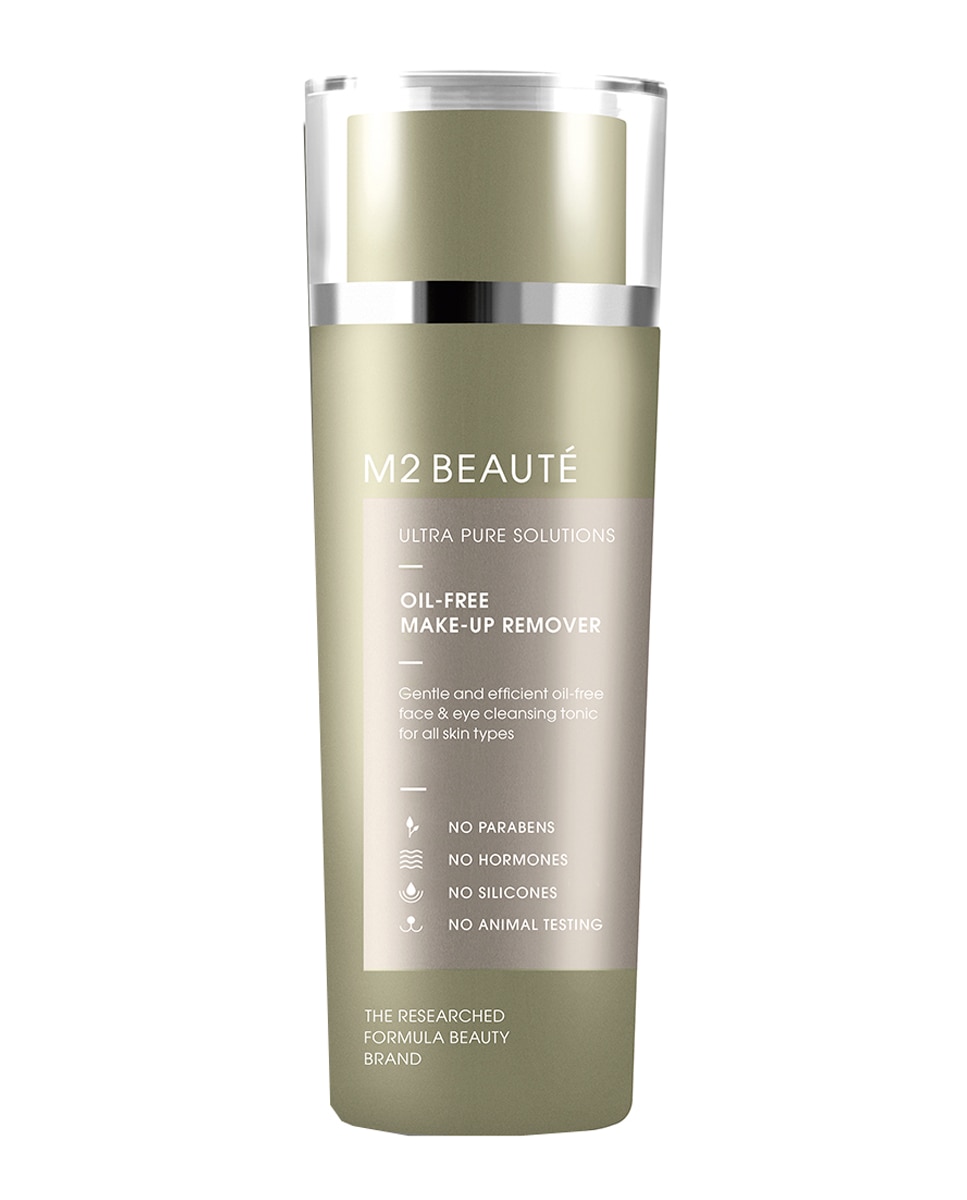 M2 Beauté - Loción limpiadora 2-en-1 Ultra Pure Solutions Oil-Free Eye Make Up Remover 150 ml M2 Beauté.