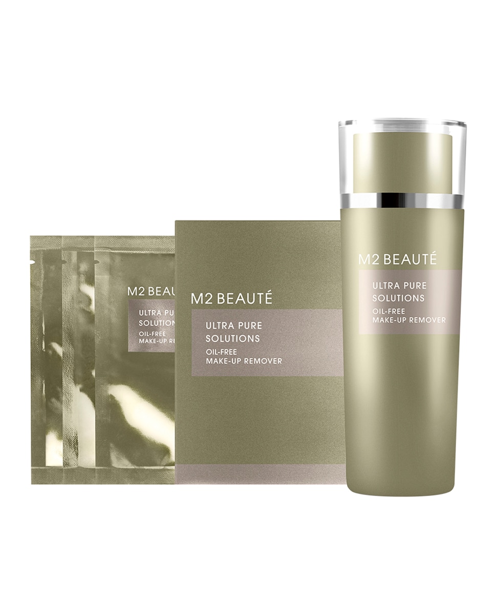 Imagen 2 de Loción limpiadora 2-en-1 Ultra Pure Solutions Oil-Free Eye Make Up Remover 150 ml M2 Beauté - 150 ml