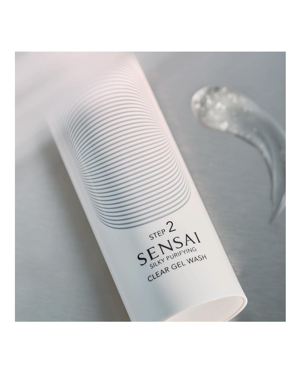 Gel Limpiador Clear Gel Wash Silky Purifying Sensai - 145 ml 7