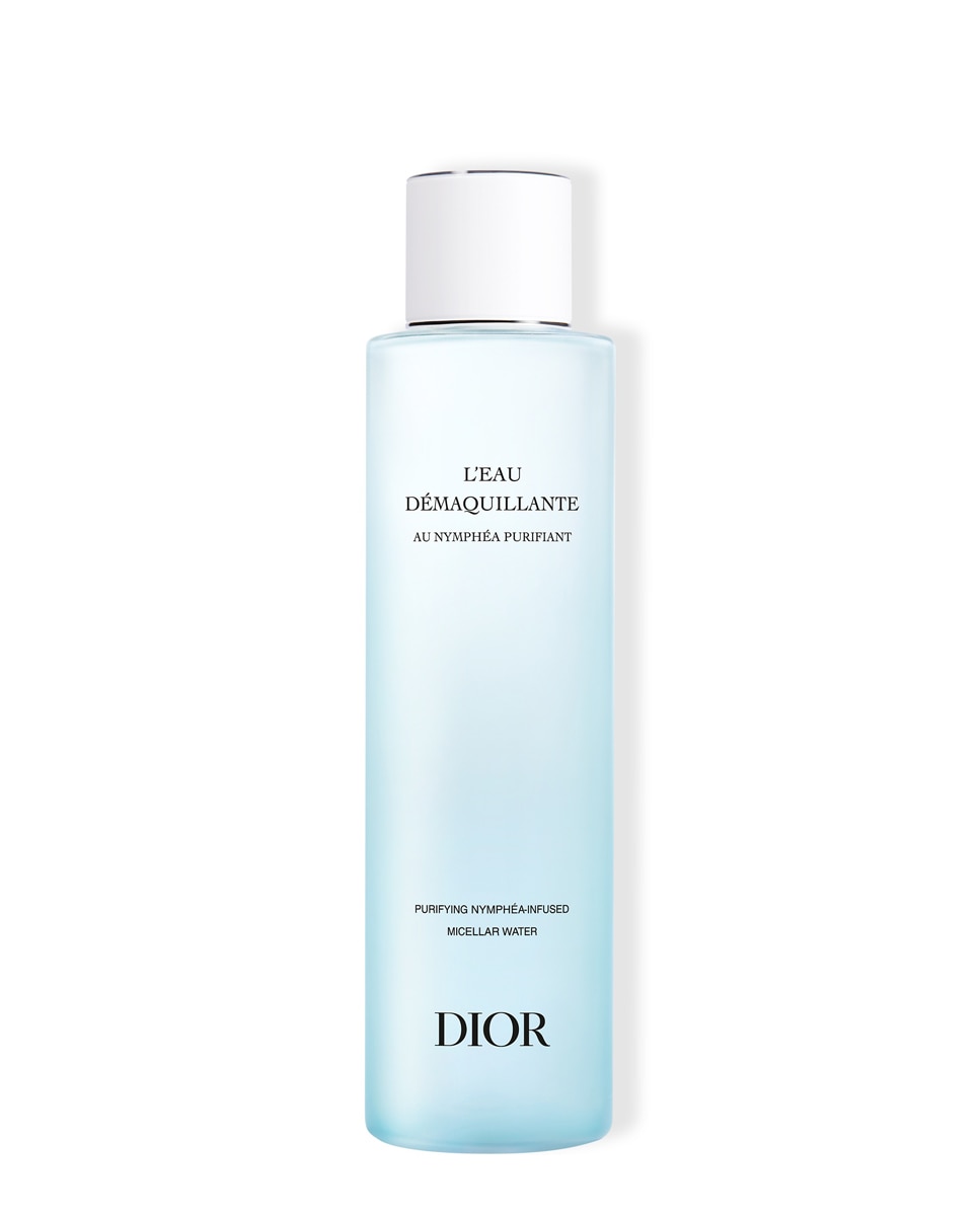 Agua micelar desmaquillante para rostro y ojos - fórmula de tratamiento con nenúfar blanco francés purificante