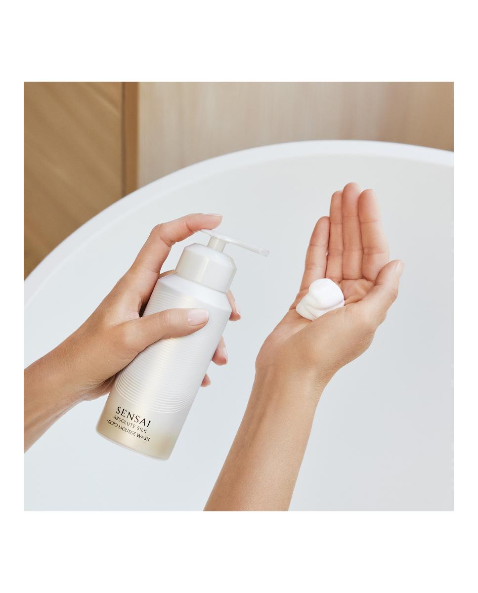 Mousse limpiadora Absolute Silk Micro Mousse Wash Sensai - 180 ml 3