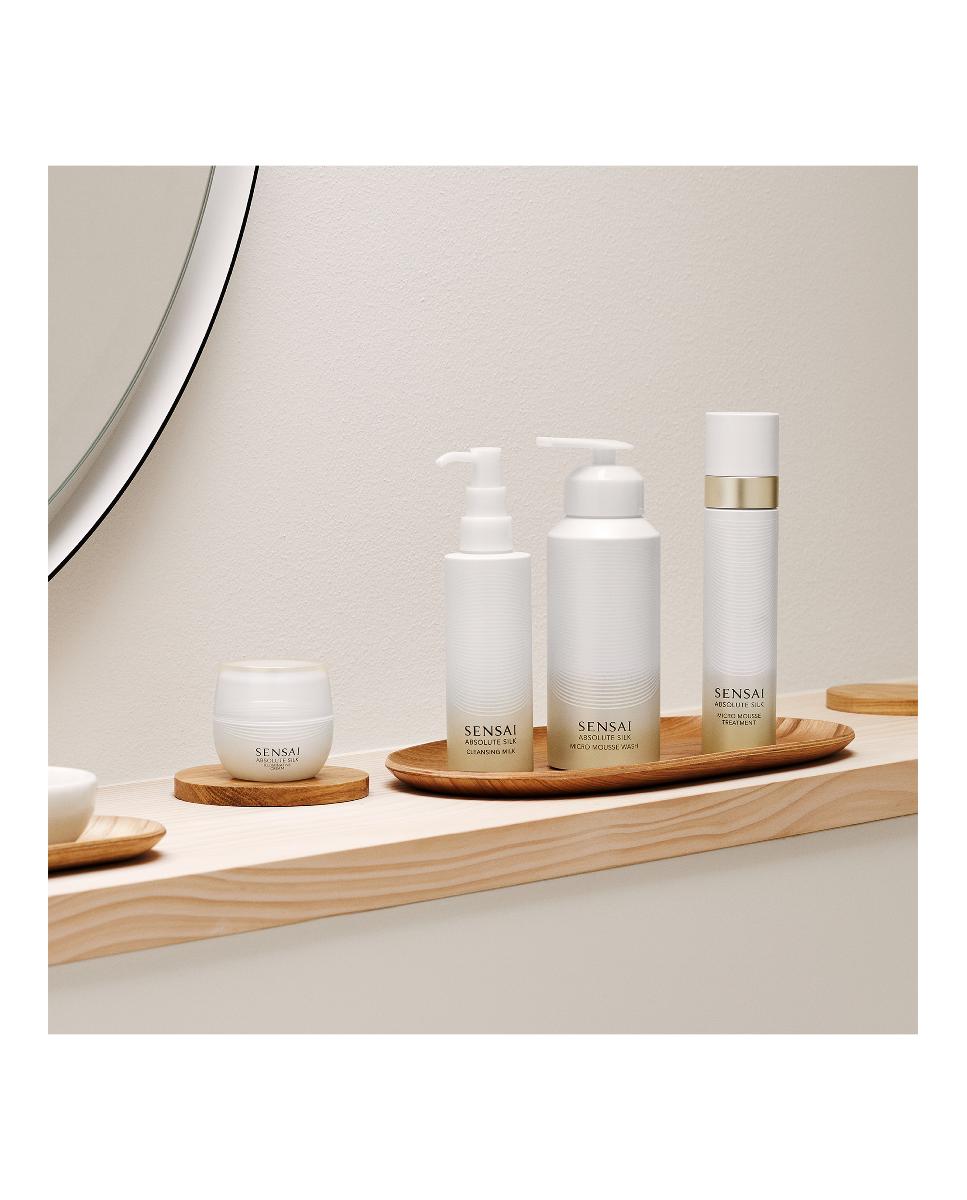 Mousse limpiadora Absolute Silk Micro Mousse Wash Sensai - 180 ml 5