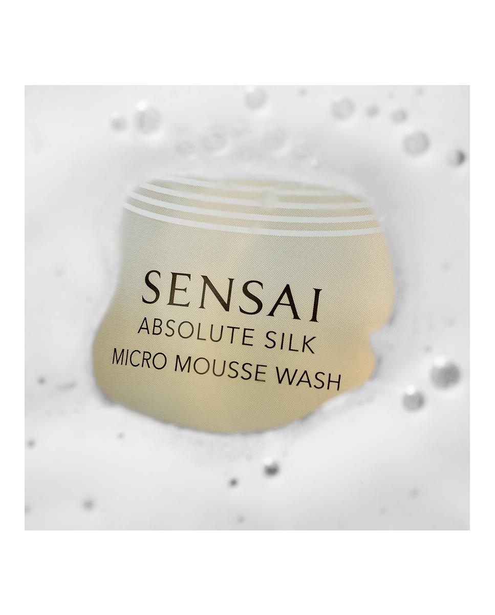 Mousse limpiadora Absolute Silk Micro Mousse Wash Sensai - 180 ml 7