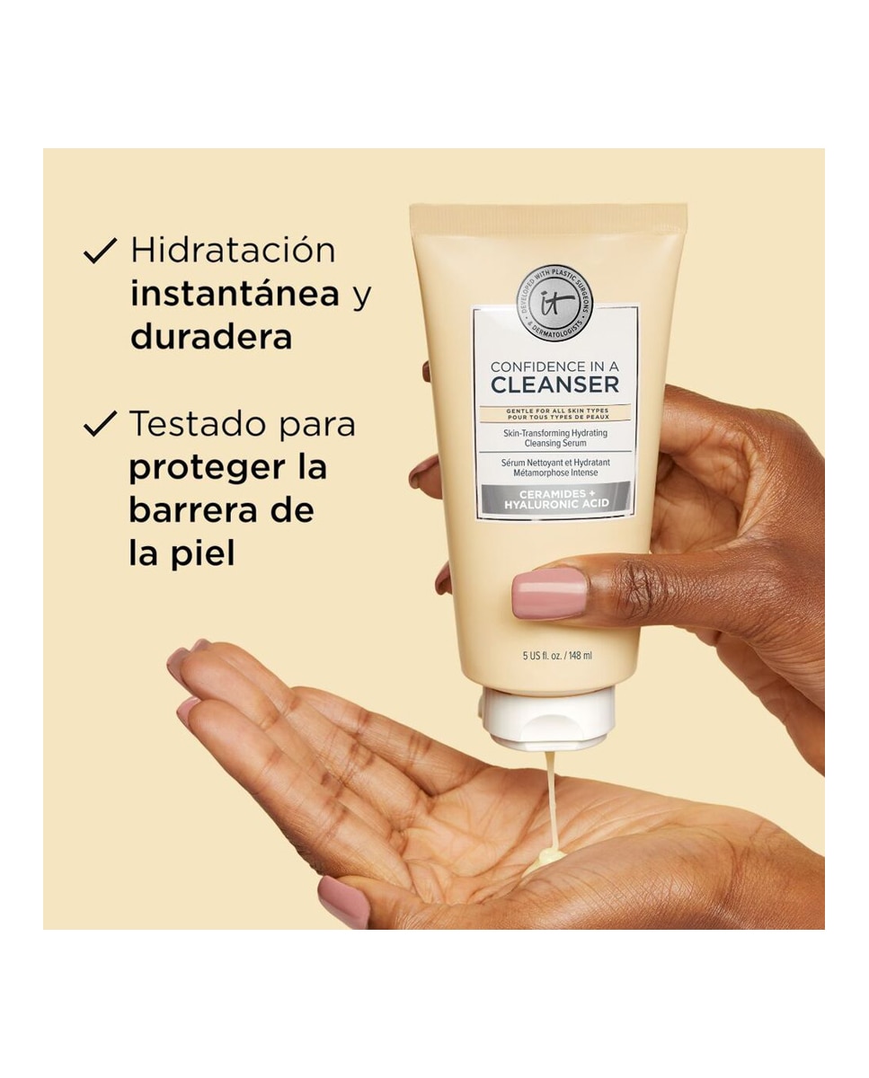 Limpiador Facial Confidence In A Cleanser It Cosmetics 5