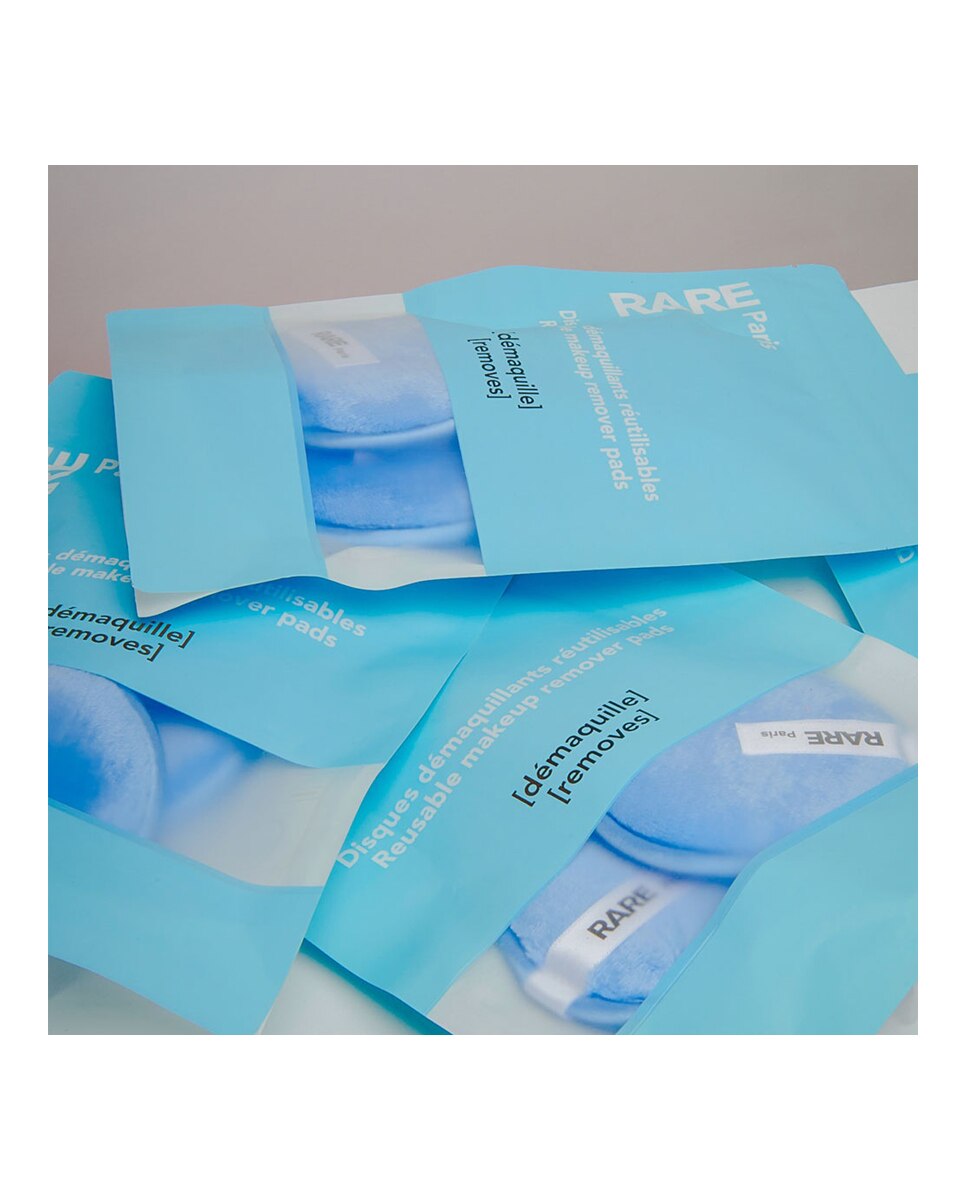 Limpiador Reusable Makeup Remove Pads Rare Paris 4