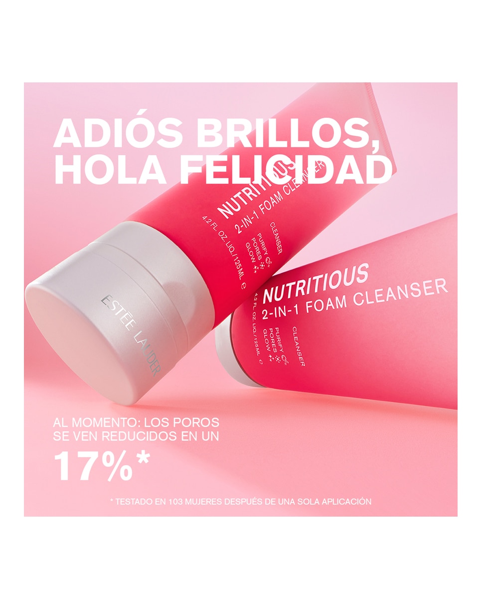 Espuma Limpiadora 2 en 1 Nutritious Foam Cleanser125 ml Estée Lauder - 125 ml 5