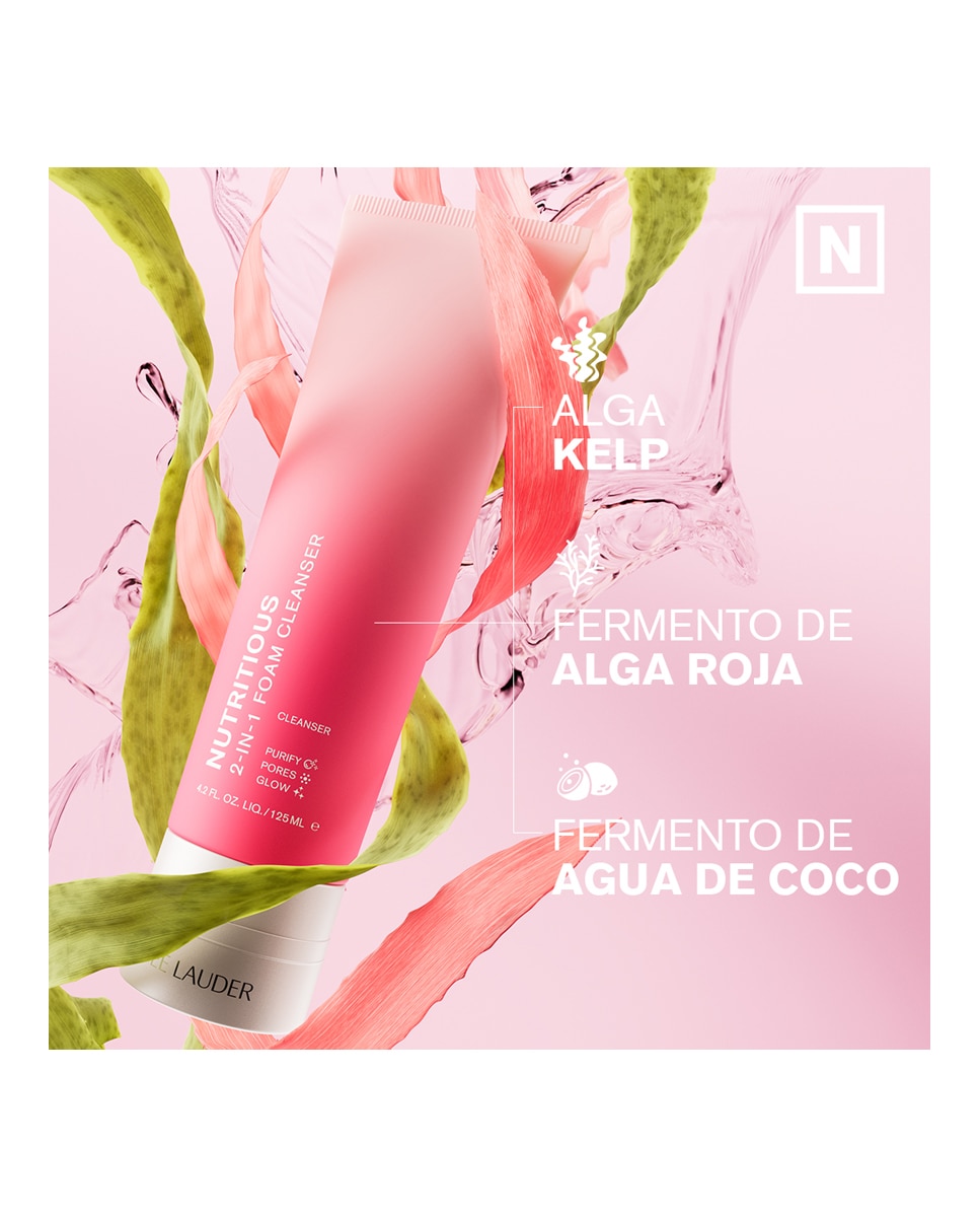 Espuma Limpiadora 2 en 1 Nutritious Foam Cleanser125 ml Estée Lauder - 125 ml 6