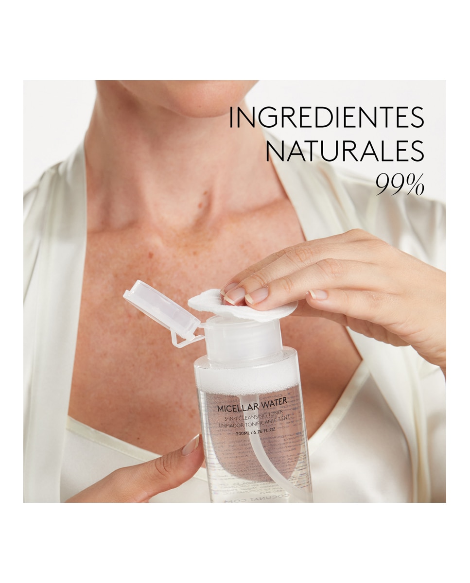 Agua Micelar Water 3 In 1, Cocunat - 200 ml 2