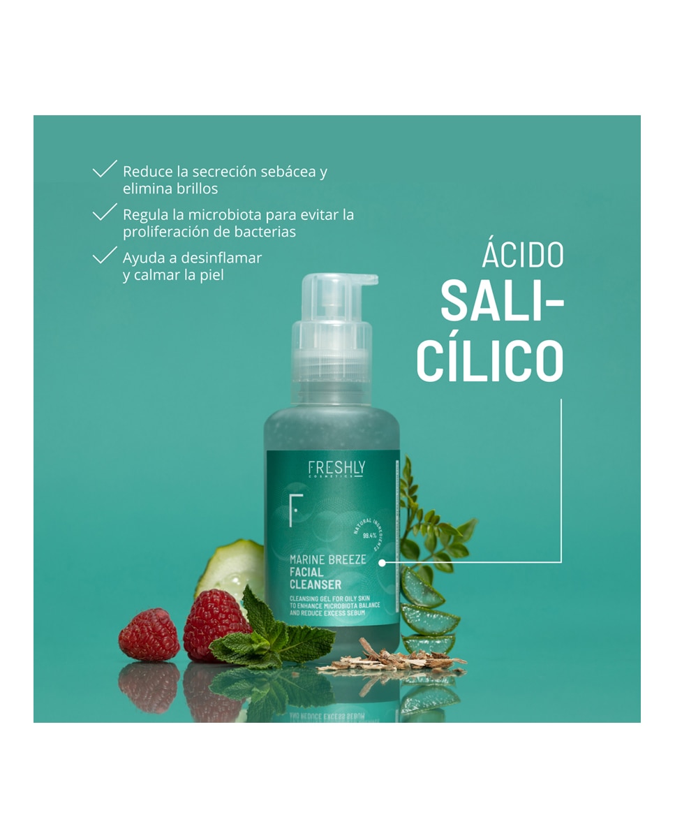 Limpiador facial Marine Breeze Facial Cleanser Freshly Cosmetics - 100 ml 3