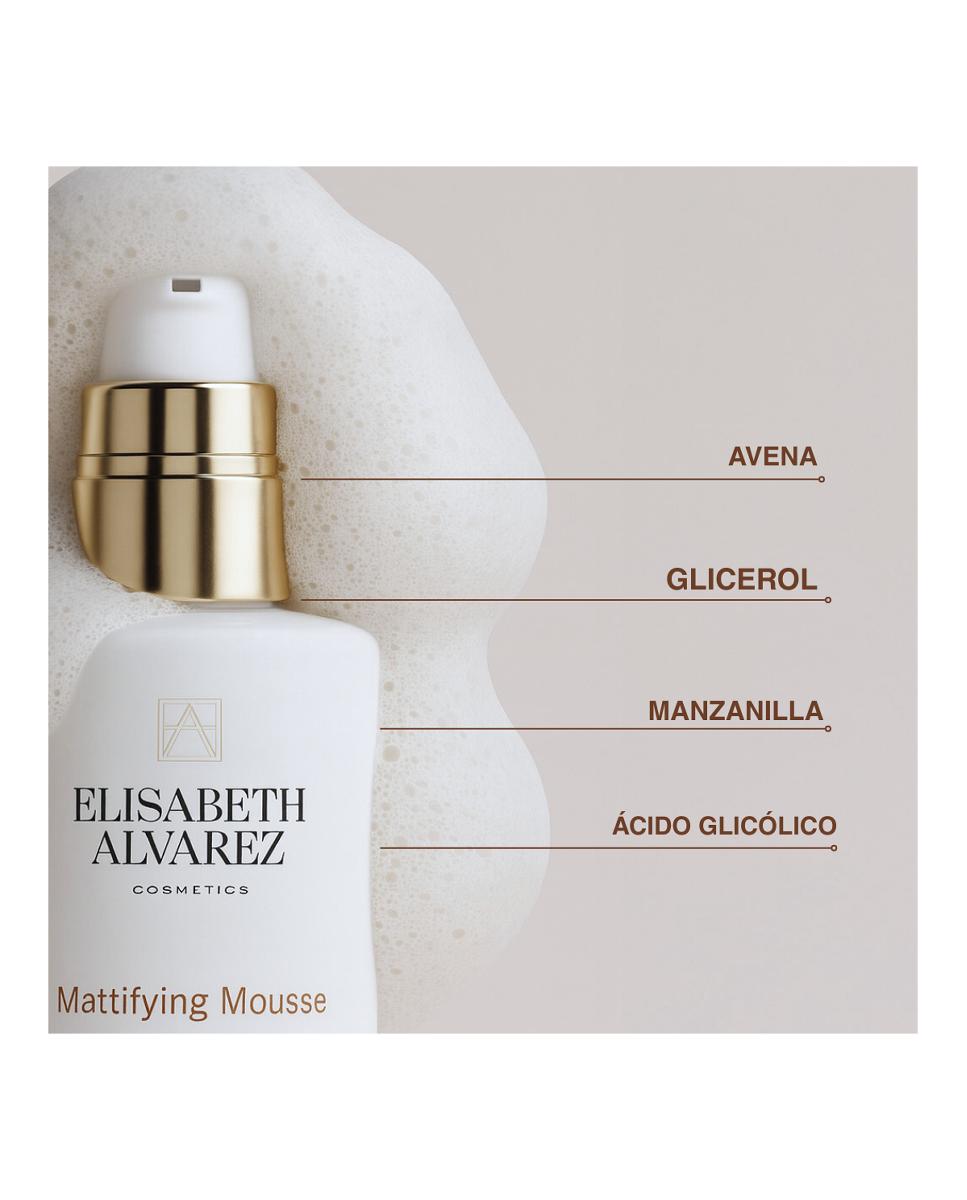 Espuma Limpiadora Matificante Limpiadora 250 Ml Elisabeth Álvarez Cosmetics 4