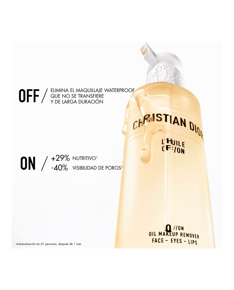 L'Huile OFF/ON Aceite desmaquillante para rostro, ojos y labios con aclarado - 175 ml 3