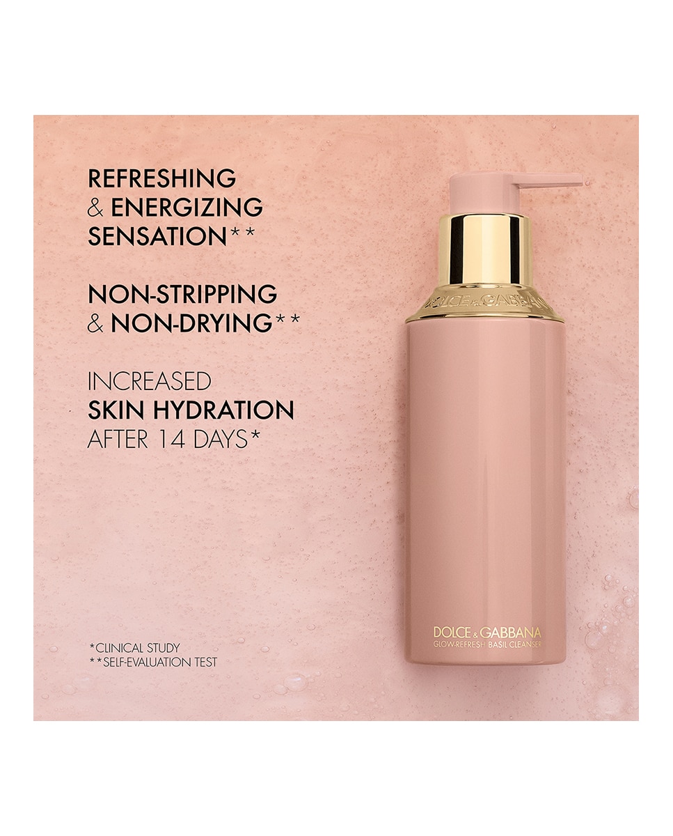 Limpiador hidratante Glow-Refresh Basil de Dolce&Gabbana 3