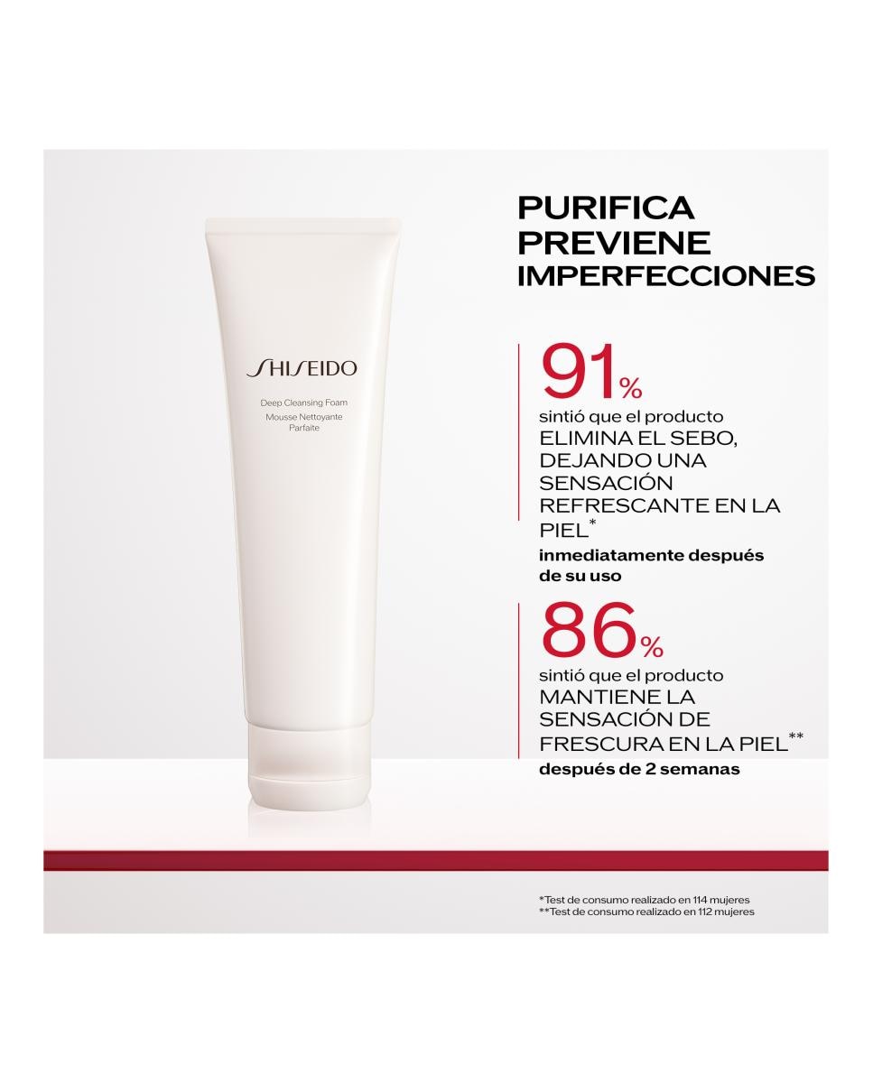 Deep Cleansing Foam Limpiadora 125 Ml Shiseido - 125 ml 5