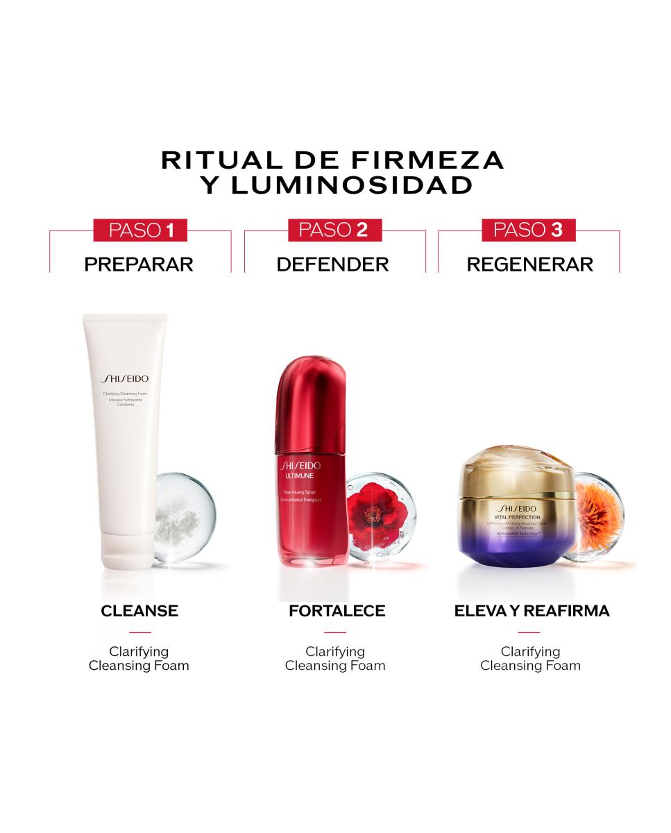 Clarifying Cleansing Foam Limpiadora Shiseido - 125 ml 7