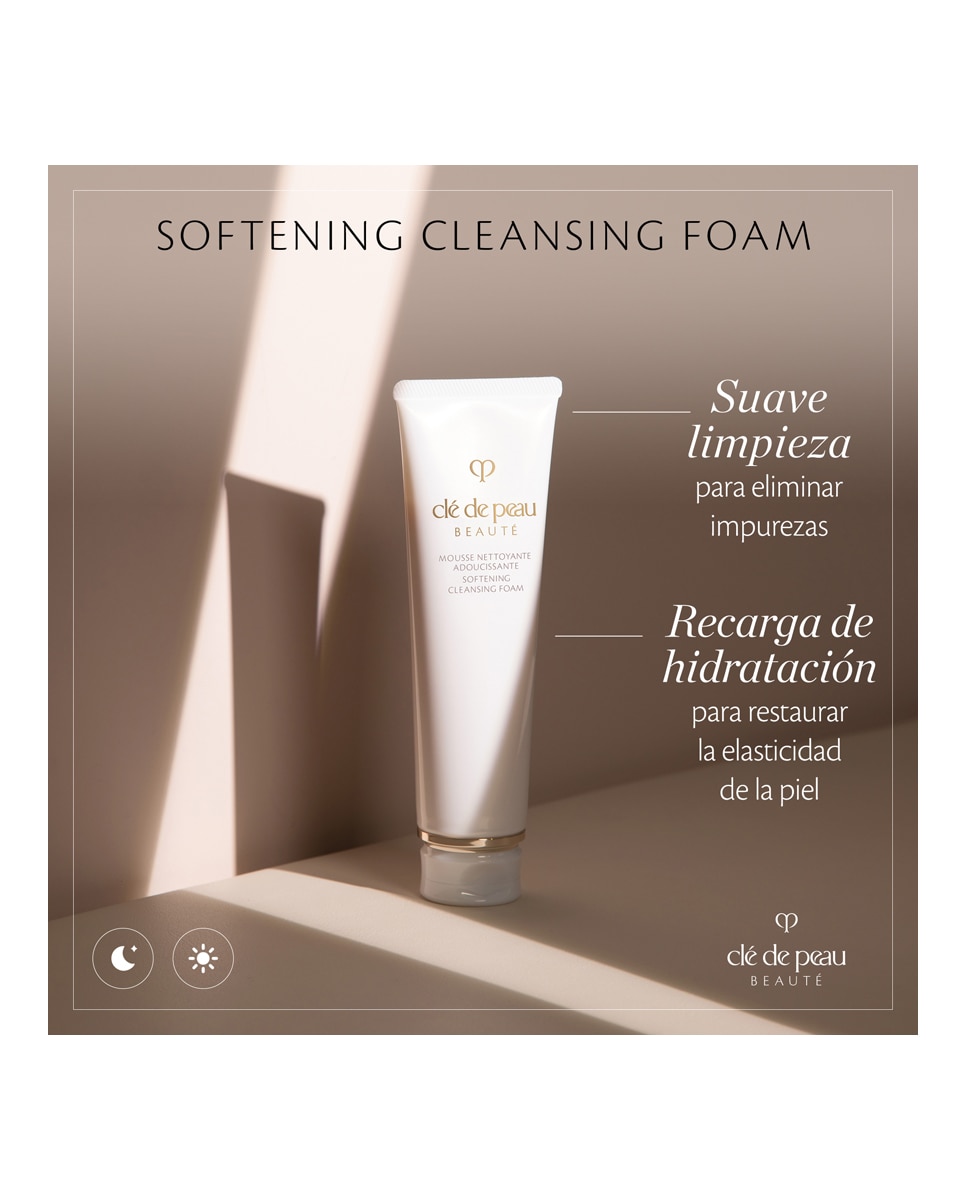 Limpiador facial Softening Cleansing Foam N Clé de Peau Beauté - 125 ml 7