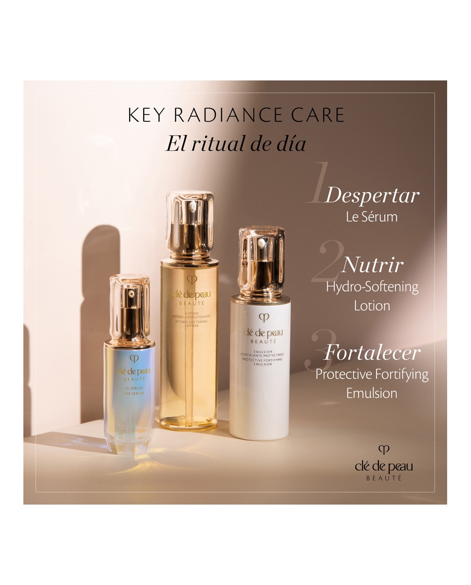 Emulsión Hidratante Key Radiance Care Protective Fortifying Emulsion Clé de Peau Beauté - 125 ml 4