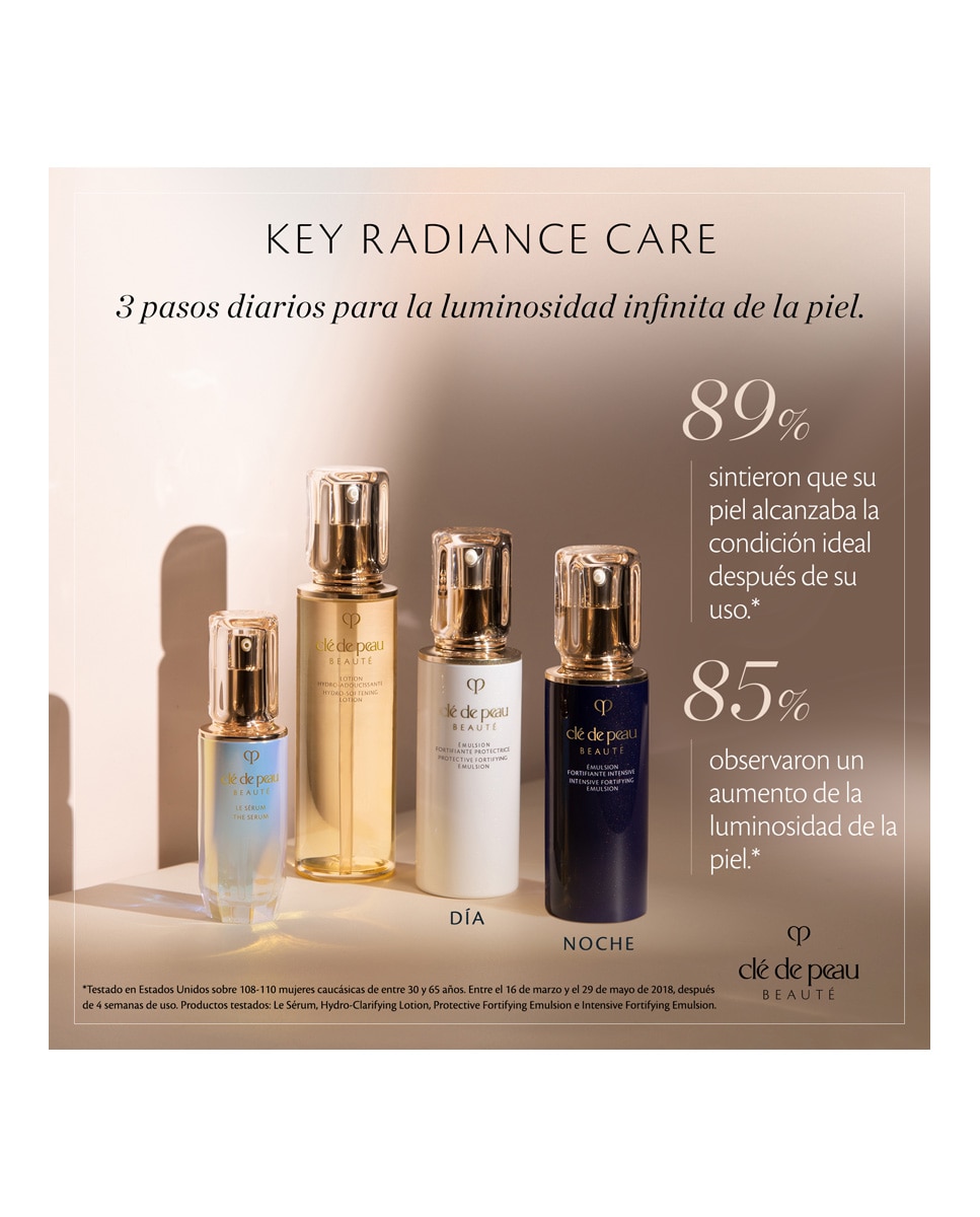 Emulsión Hidratante Key Radiance Care Intensive Fortifying Emulsion Clé de Peau Beauté - 125 ml 5