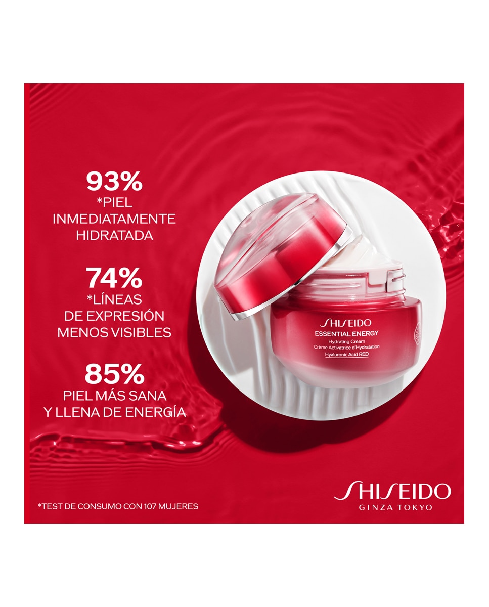 Thumbnail 3 de Shiseido Essential Energy Hydrating Cream 50 ml crema