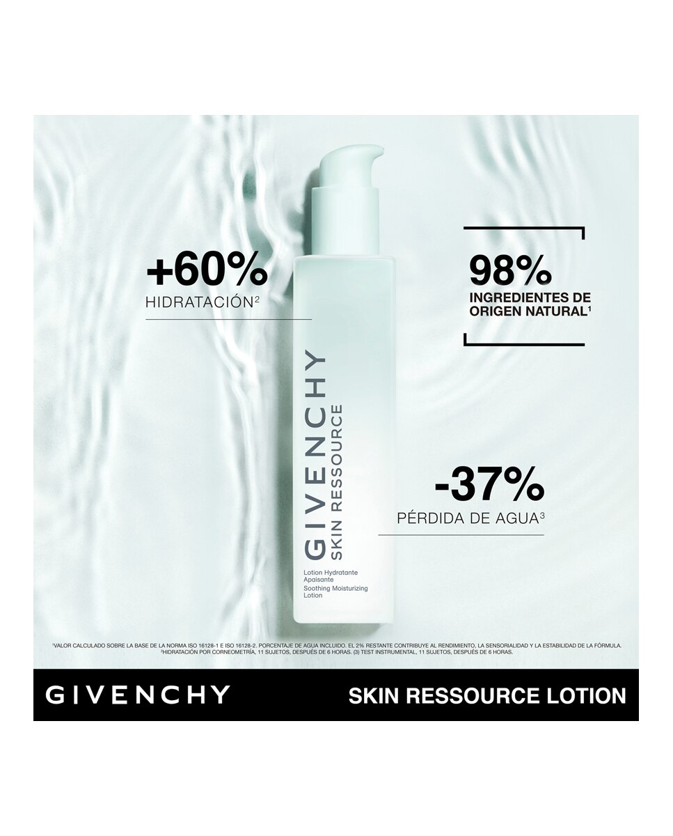 Loción Hidratante Calmante Skin Ressource Lotion Givenchy - 200 ml 4