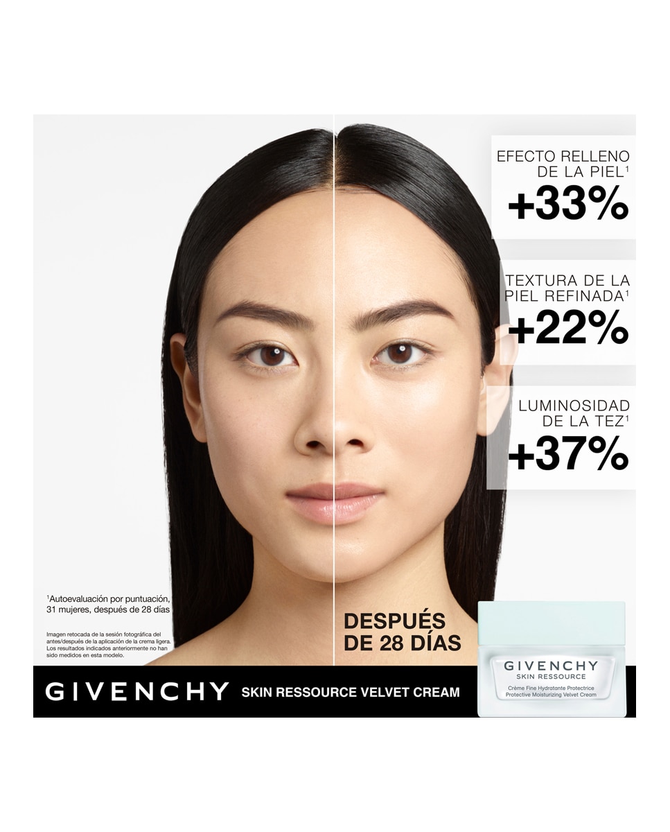 Crema Ligera Hidratante Protectora Skin Ressource Velvet Cream Givenchy - 50 ml 7