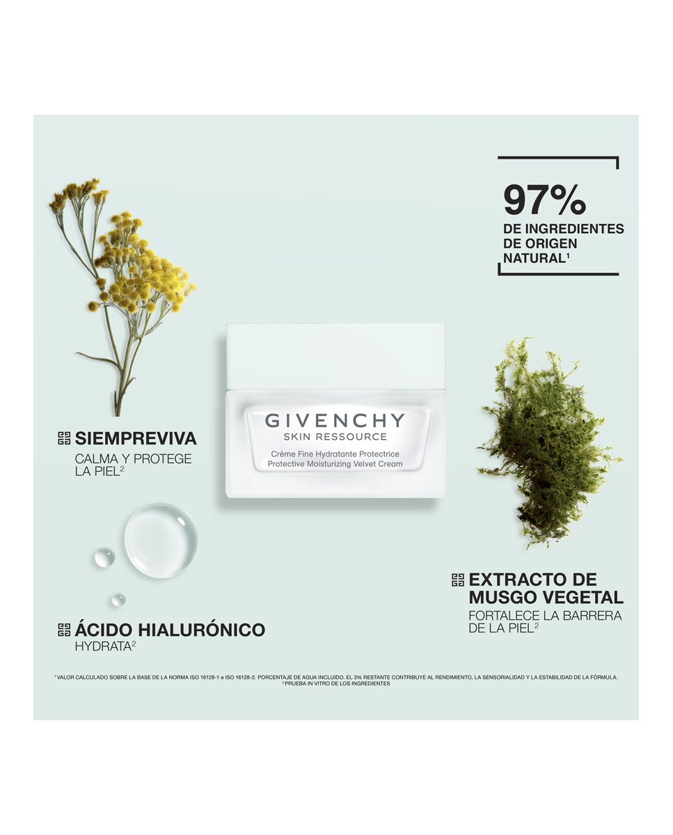 Crema Ligera Hidratante Protectora Skin Ressource Velvet Cream Givenchy - 50 ml 8