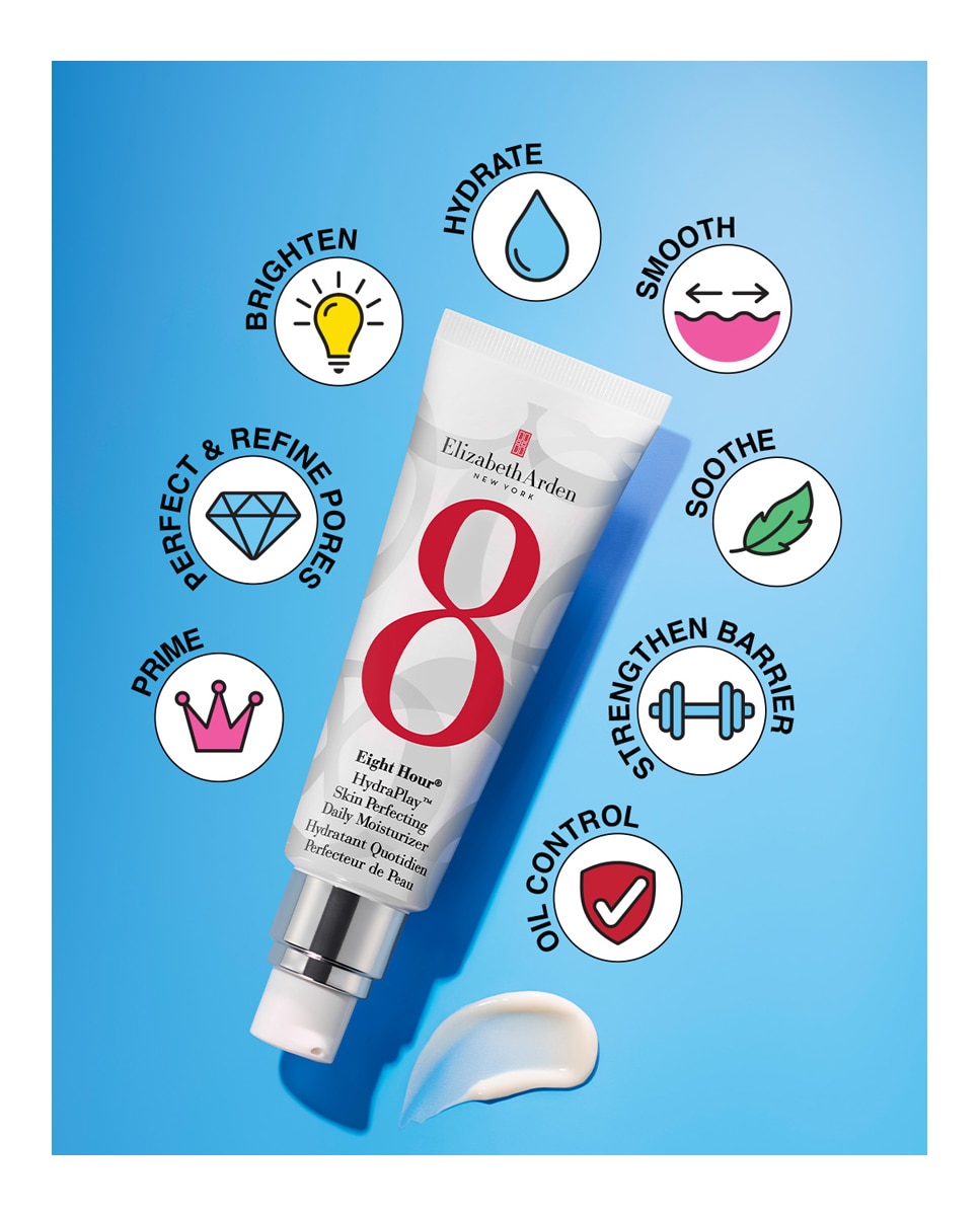 Fluido hidratante Eight Hour Daily HydraPlay Skin Perfecting Daily Moisturizer 45ml Elizabeth Arden - 45 ml 3