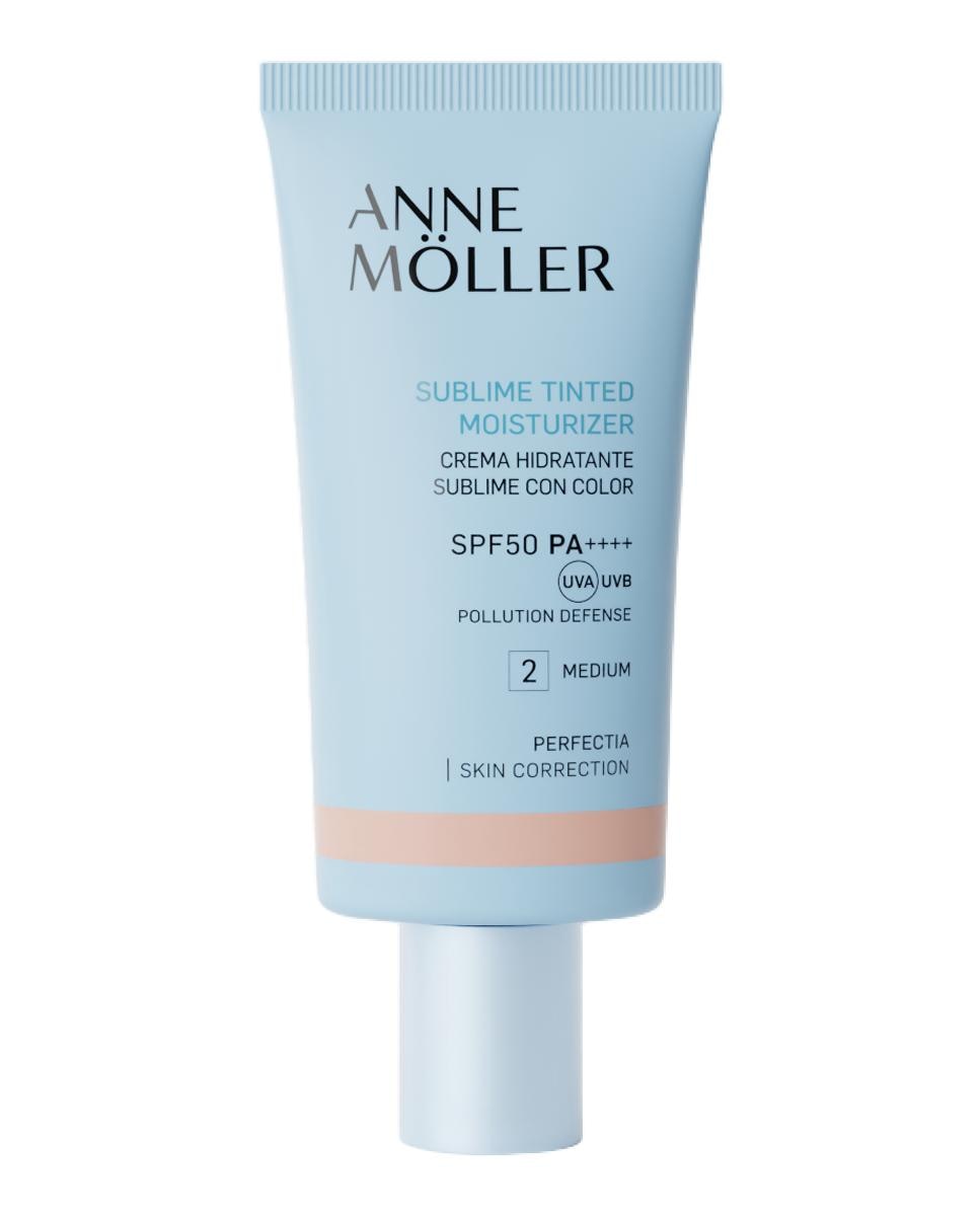 Imagen 0 de Crema Hidratante Color Perfectia Sublime Tinted Spf50 Anne Moller Tono 2