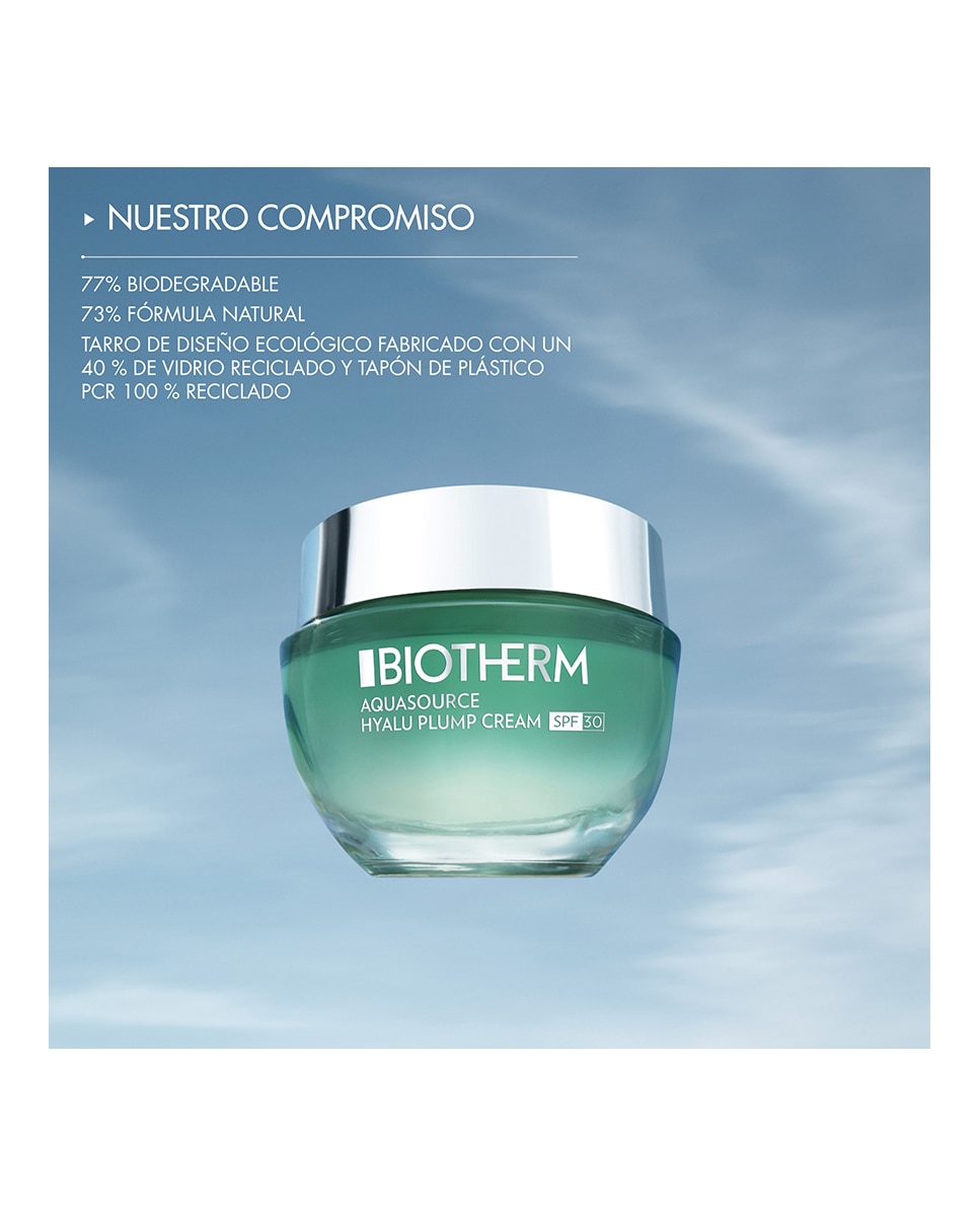 Crema Facial Aquasource Hyalu Plump Cream SPF30 50 ml Biotherm - 50 ml 6