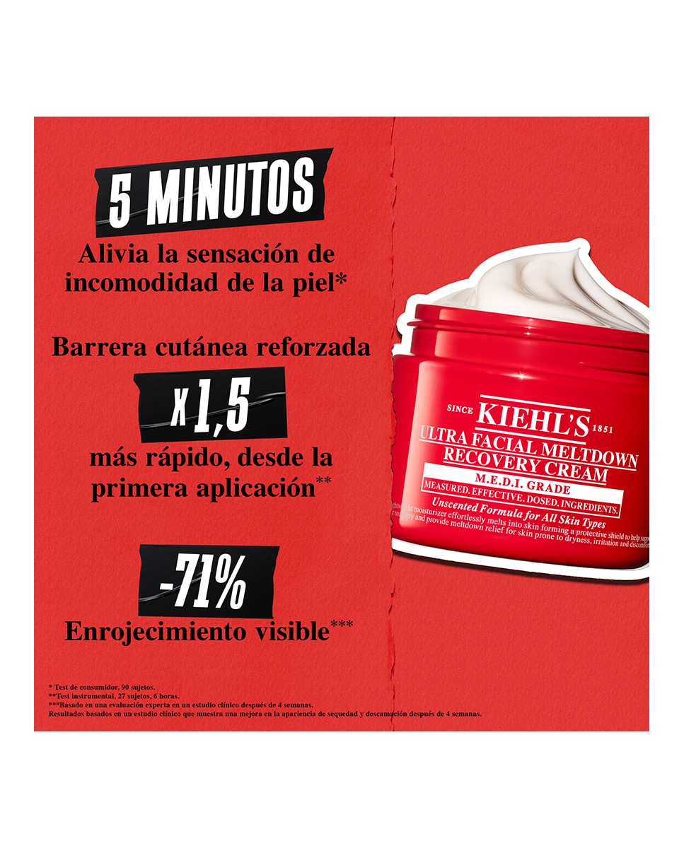 Crema Hidratante Ultra Facial Meltdown Recovery Kiehl’s - 28 ml 5