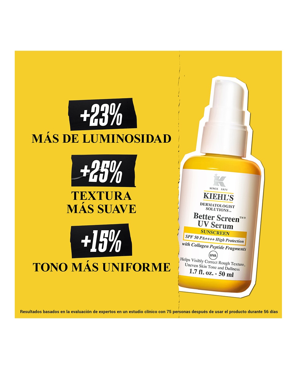 Better Screen UV Serum SPF50 Kiehl's · Kiehl's · El Corte Inglés